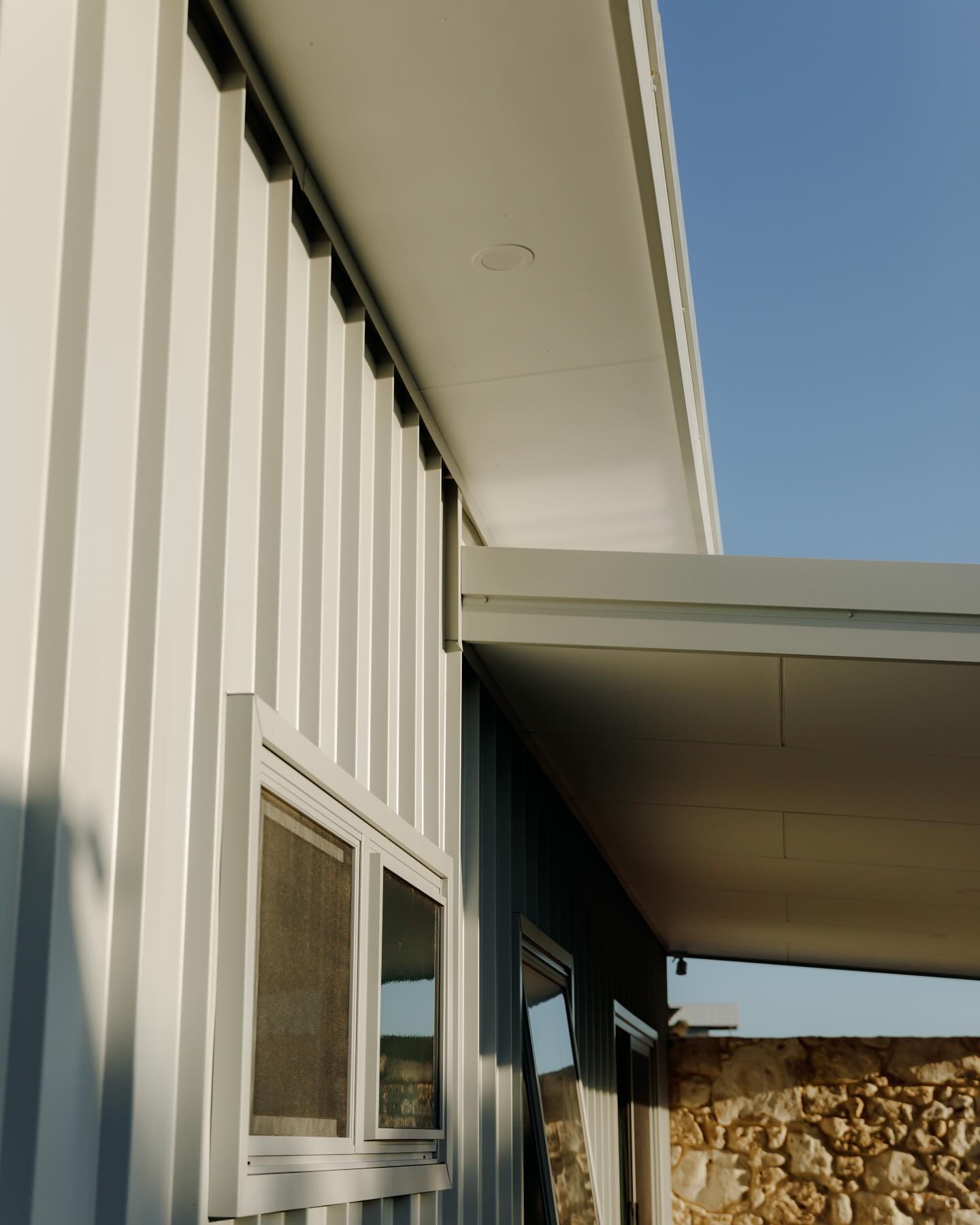 The simple details. Nail strip cladding by the talented @turner.roofingsolutions