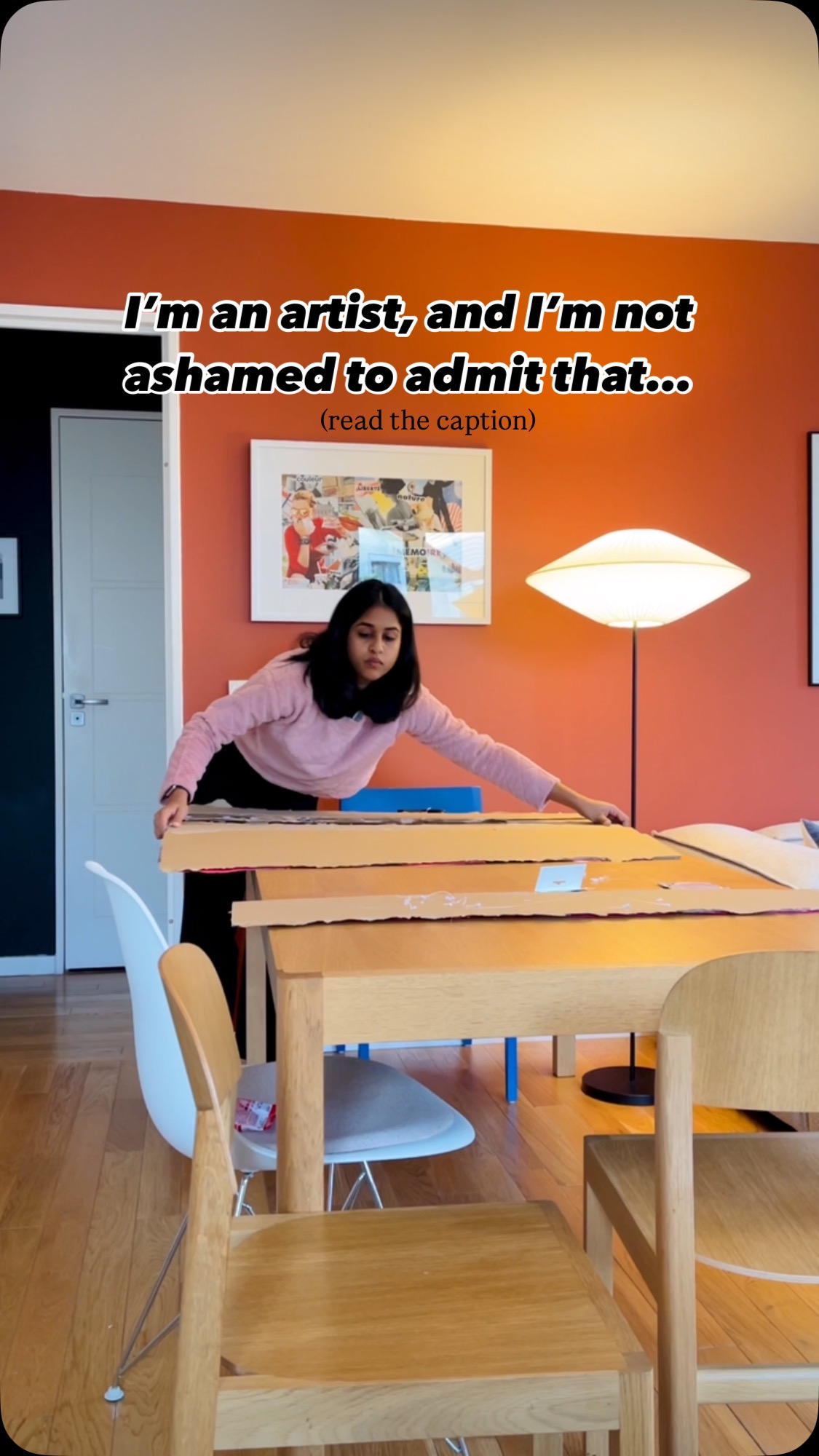 The Reality of following a Passion🎨🖌️🎬
I put a pause on the Art Business I built from scratch in India over the past 6 years to move to Paris and expand my artistic career. It wasn’t an easy decision, but I wanted to push myself for new opportunities and exposure🤞🏻💯🥹
🫣 My family still financially support me—though I do odd jobs to fund myself, they are my safety net.
😶 Despite how social media makes it look, being an artist isn’t always glamorous. Some days, I genuinely consider getting a stable job with a monthly income.
✨I have a Master’s degree in Fashion & Luxury Management, Paris, but I chose to follow my passion for art instead of a corporate career
🤌🏼I cook for myself, but only twice or thrice a week—the rest of the time, I survive on reheated leftovers
🥵I’ve spent years in Paris, yet I still hesitate to start a conversation in French. Learning the language feels like an uphill battle, but I keep trying
🙌🏻I’m still afraid of driving a car. It’s on my to-do list… someday
🤩I only learned to swim two years ago, during COVID—better late than never!
🪴No matter how tight my budget is, I always end up buying plants. It’s my little obsession
🧘♀️I love the concept of mind-body connection. I’m not exactly spiritual, but yoga brings me peace
😉I love meeting new people and making genuine connections—it’s one of my favorite things in life
☺️Some days, I feel lost. But I keep going—because this is what I love!
✨ If you relate, share this or drop a ♥️ in the comments👇Let’s normalize the struggles behind chasing our dreams.
#artistlife #followpassion #artinparis #artistinparis #lifeofartist #dreamwork #annuuart