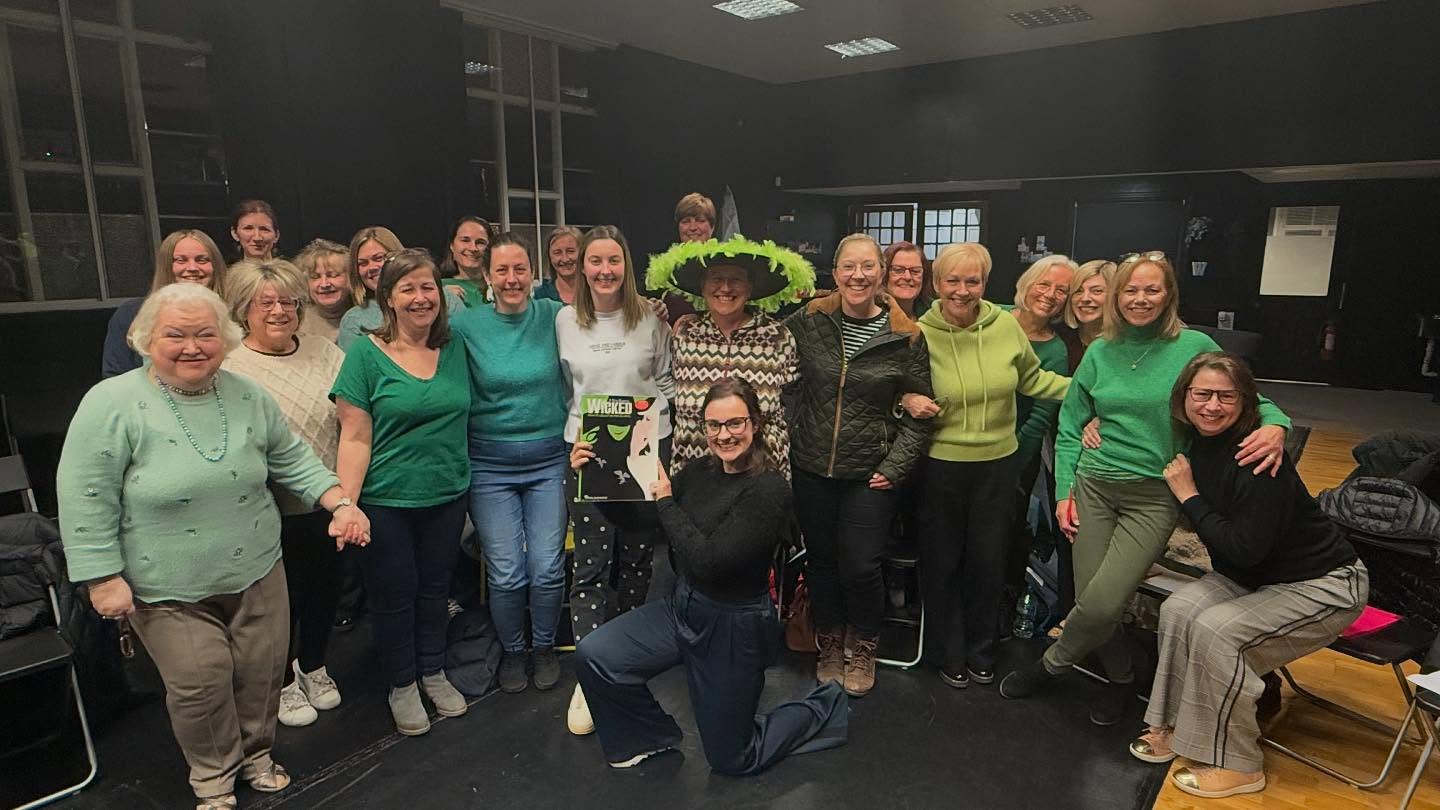 This week, our choir’s theme was WICKED! Our ladies had a fantastic time learning ‘For Good’ - maybe it’s one to add to our repertoire!? 🎶
#lovelife #shrewsbury #shropshire #wicked #forgood #choir #sing #singshrewsbury