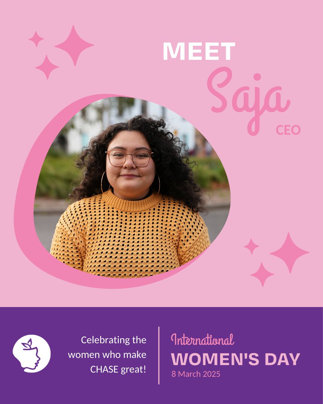 This International Womenโs Day, weโre spotlighting our fearless leader Saja! ๐๐ช
Saja has been with CHASE for just over two years, having recently completed her Master of Public Health and MBA. She joined CHASE early in her masterโs, diving straight into program development as a Program Consultant. Working closely with mentors, she worked with her team to restructure the program, sparking her interest in strategic and operational improvements. ๐ท
Grateful for the leadership that guided her, Saja says that CHASE has been instrumental in building her confidence and shaping her journey in public health and leadership. ๐
Sajaโs dedication and growth continue to inspire those around her, making a lasting impact on both our team and the communities we serve. ๐ฑ
๐ฃ Did you know we're currently recruiting for multiple volunteer positions?
Learn more via our ๐ LINK IN BIO