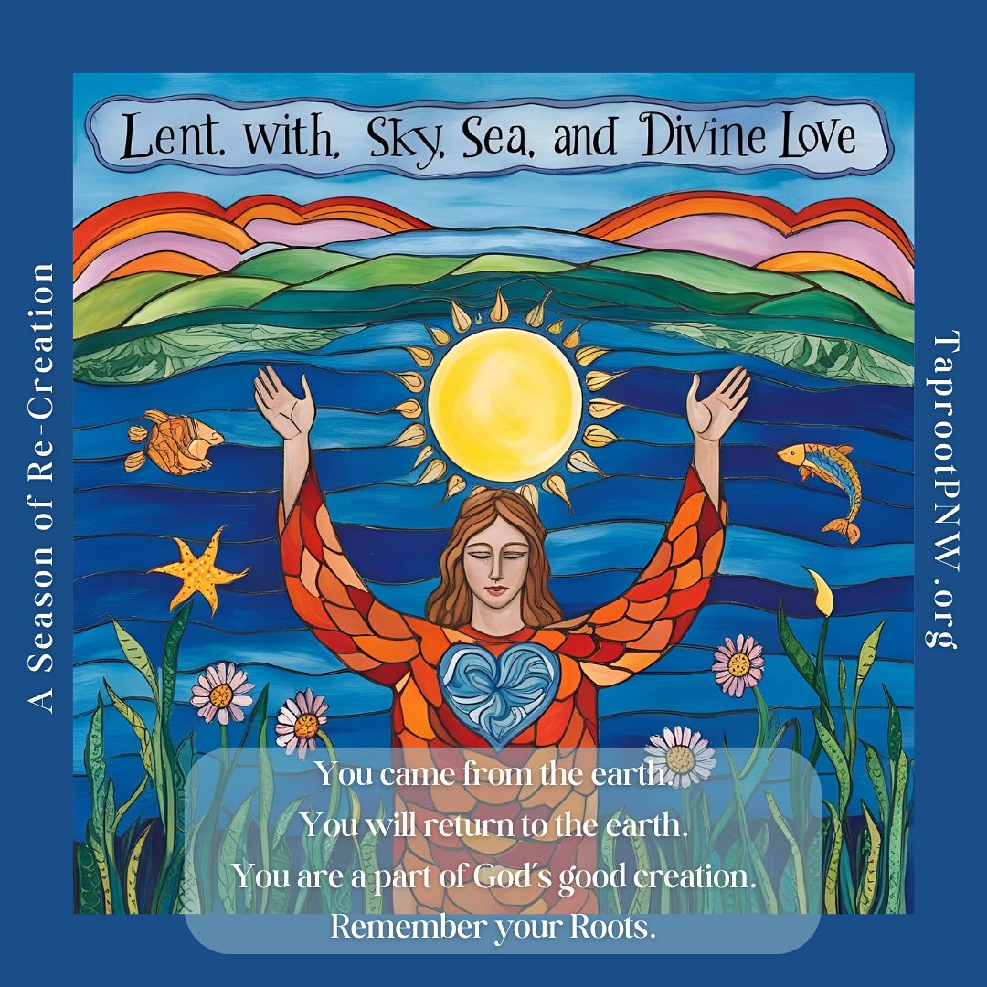 Lent is a season of Re-creation, a time for remembering our roots and reclaiming our connection with Divine Love. We are preparing our hearts đ for what is yet to come by remembering who we are and how we are connected with Creation. Here are our first visual reflections of this season of prayer đđŸ and preparation. Dive deep. Remember your roots. Let your light shine. âš And know that there is a loving đ„° community by the sea đ where you can be yourself đ and come as you are.â€ïžđ§Ąđđđ©”đđđ€đ©¶đ€đ€đ