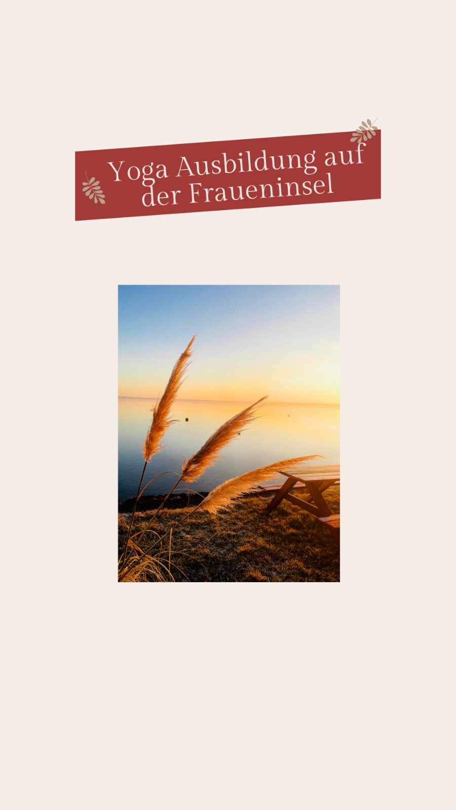 Yoga-Therapie auf der Fraueninsel –
Meine 5 wichtigsten Erkenntnisse ✨
Ein Woche voller Tiefe, Verbindung und Heilung auf der wunderschönen Fraueninsel am Chiemsee mit @lovelysita.yoga
Hier sind meine wertvollsten Learnings:
1️⃣ Ein geschützter, wertschätzender Raum – Ich durfte erleben, wie es sich anfühlt, ganz in die Essenz des Moments einzutauchen.
2️⃣ Tage ohne Wertung – Diese Woche hat mir Halt und Geborgenheit geschenkt. Einfach sein dürfen.
3️⃣ Eisbaden & Naturzeit – Kälte, Weite, Stille – und das tiefe Ankommen bei mir selbst.
4️⃣ Thai-Yoga-Massage – Berührung ist die kraftvollste Form der Heilung.
Wir heilen durch Verbindung.
5️⃣ Das Jetzt ist genug – Es gibt nichts zu erreichen. Alles ist bereits da.
Danke für diese transformierende Erfahrung! ❤️✨#yoga #yogaausbildung #yogatherapy #yogateacher #prien #chiemsee #naturliebe