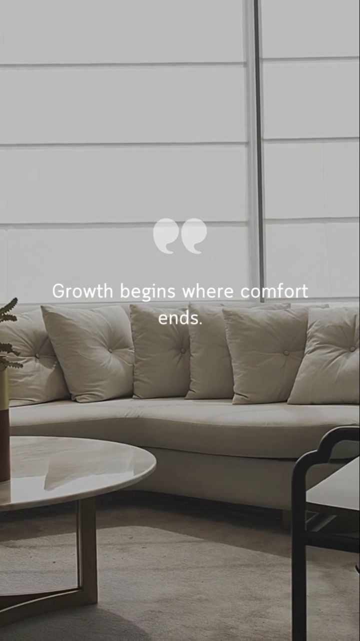 Lean into the discomfort; that’s where the magic happens. ✨ #PersonalGrowth