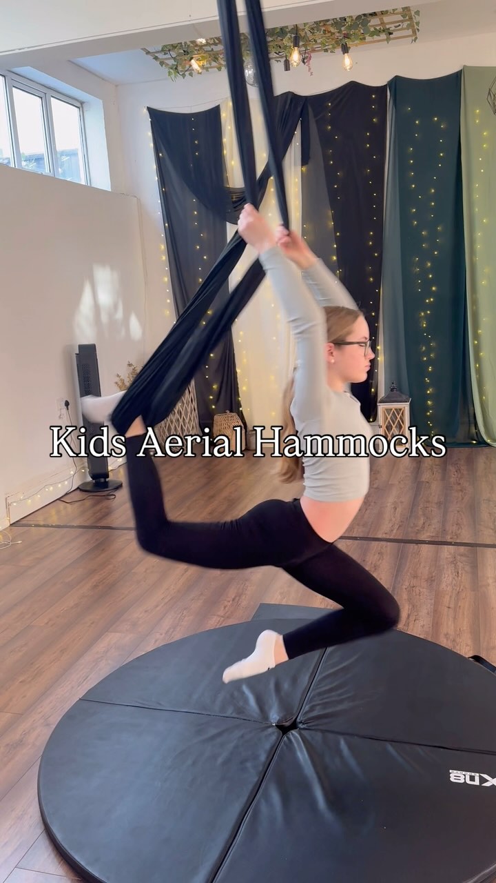 KIDS AERIAL HAMMOCKS! 🎪 🤸 🤸