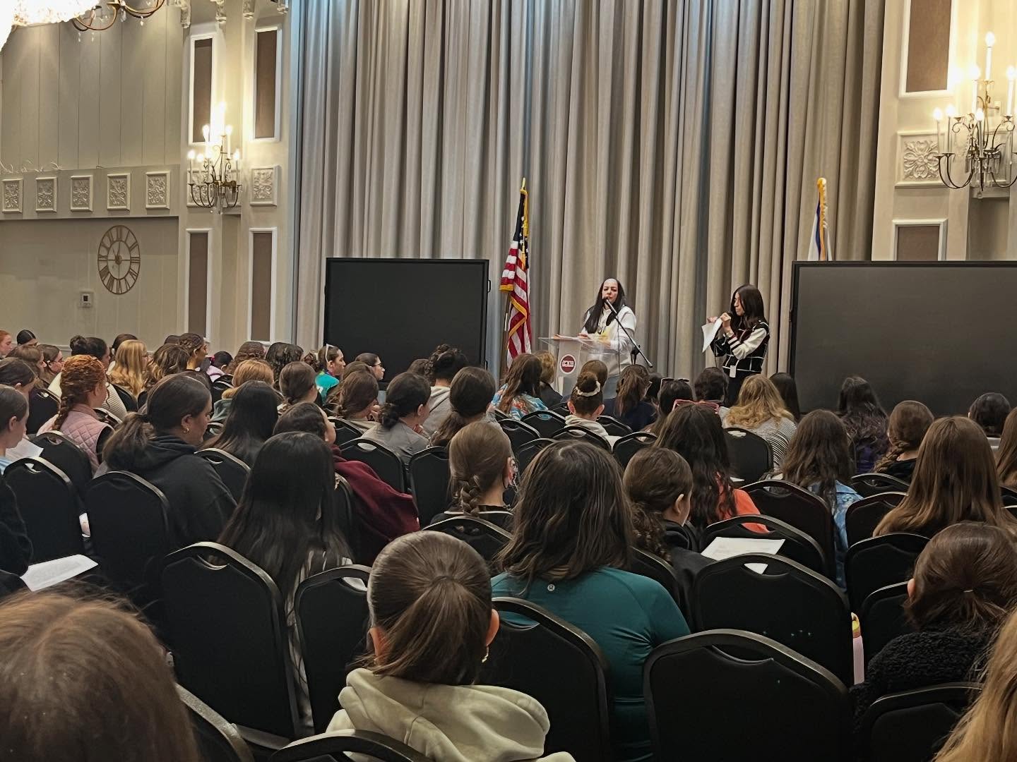 We had the incredible privilege of hearing from Einav Danino mother of Ori Danino a hostage who was murdered in Gaza. Einav’s spoke about Ori and about his story on October 7th and the miracles that were performed! Her Emunah and Bitachon is unmatched!! #AtBruriahICan