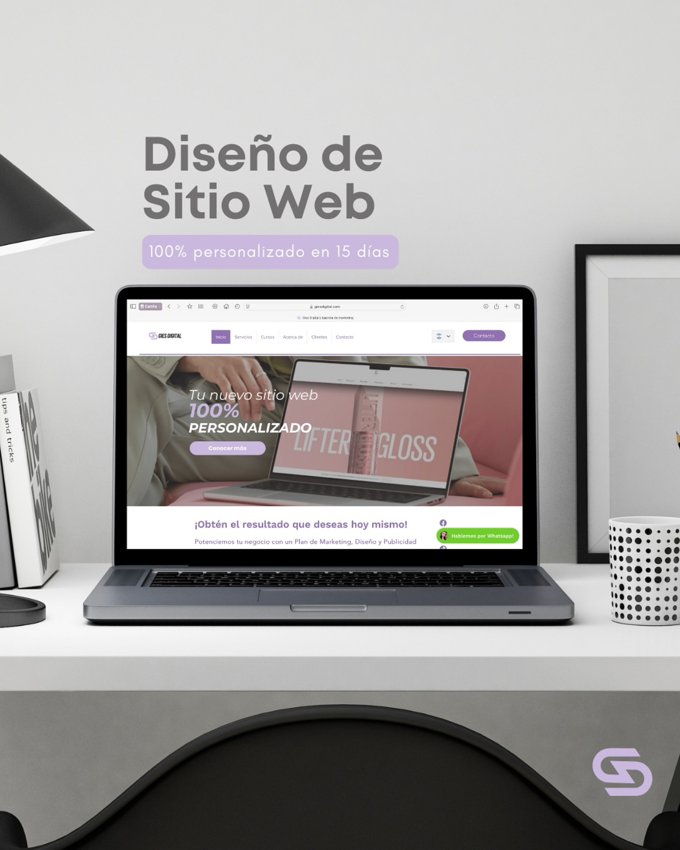 Tu Página Web o Tienda Online, 100% personalizada lista en solo 15 días 💻
¡Abónalo en 2 cuotas de $125.000ars! Abonas la primer cuota ahora y la segunda cuando te entregamos el Sitio.
Si elegís Página Web incluye:
•Diseño responsive para laptop y teléfono.
•100% personalizado.
•Conexión con redes sociales y WhatsApp.
•Edición de imágenes.
•Conexión de dominio personalizado con tu marca.
Si elegís Tienda Online incluye:
Todo lo anterior +
•Subida de hasta 150 productos.
•Conexión con medios de pago.
•Conexión con medios de envío.
No incluye costo de Hosting y Dominio.
📲Consúltanos hoy mismo y comenzá a vender en Abril.
Somos especialistas en Wix y Tiendanube, conócenos www.giesdigital.com 👩🏻💻
#eccomerce #tiendaonline #paginaweb #sitioweb #webdesign #vendeonline #disenoweb