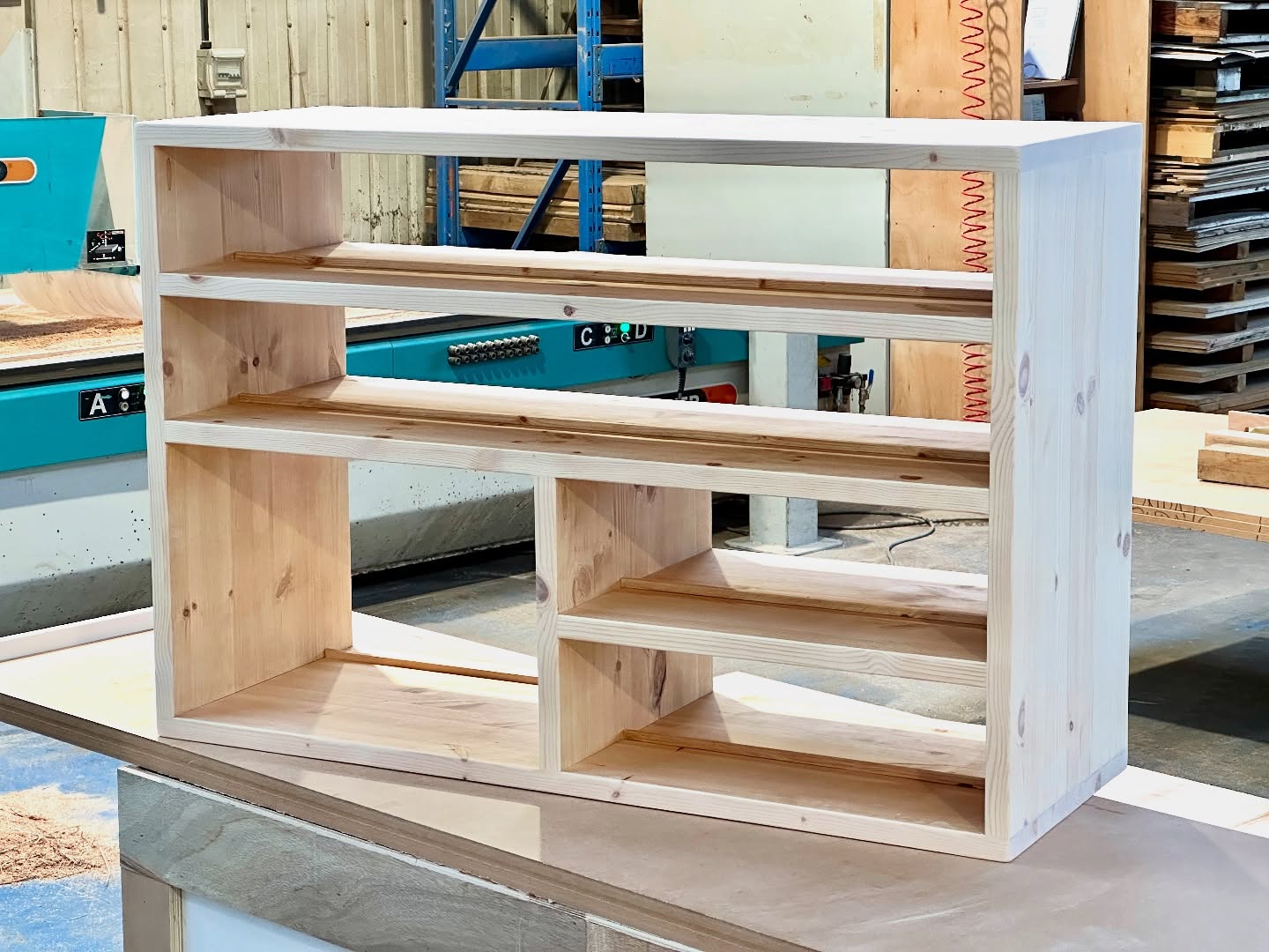 CD and Vinyl Record Storage Unit fresh out of our workshop. Completely handcrafted from solid wood to a high end finish and delivered to your door. 👌