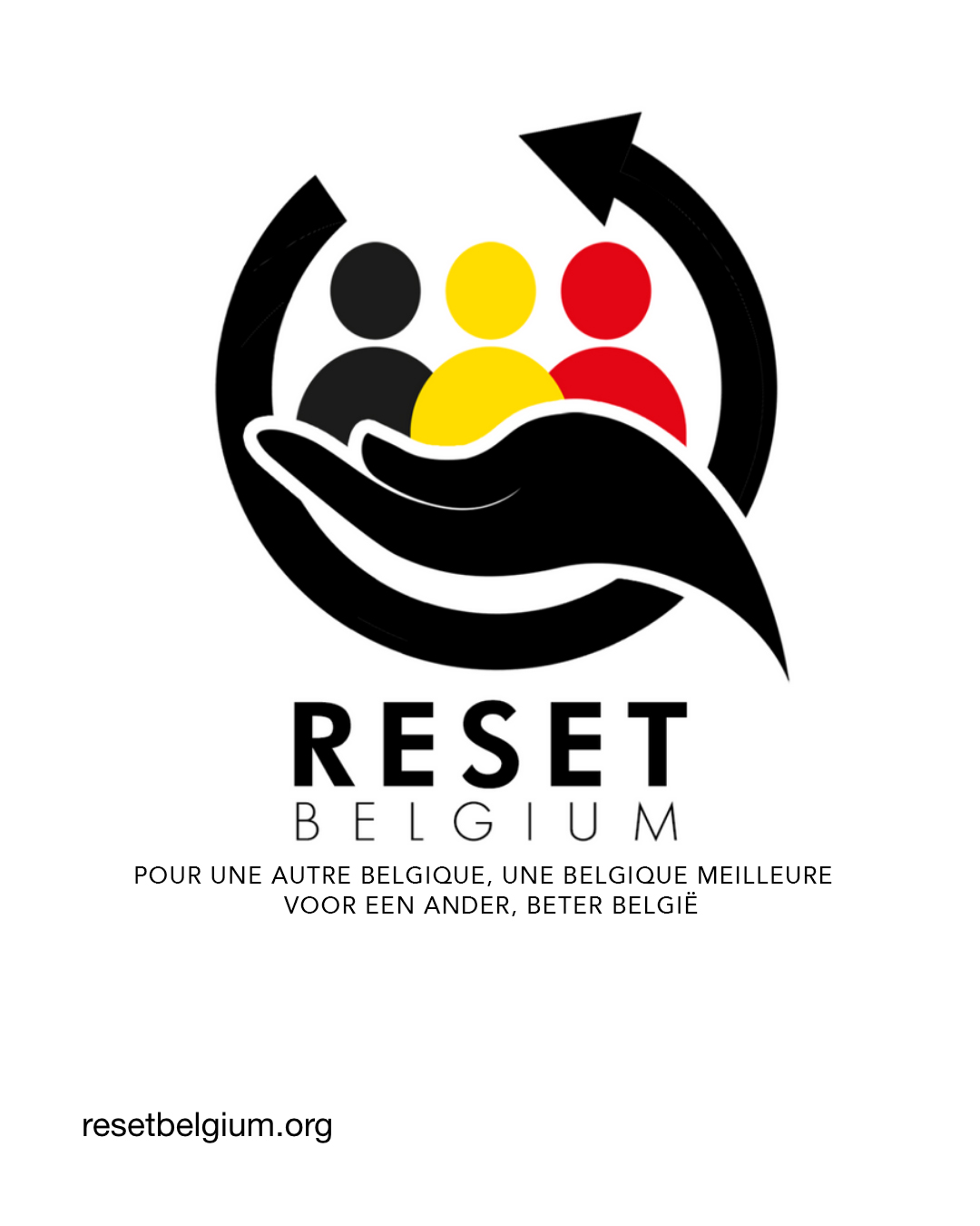 🇧🇪 𝐑𝐞𝐬𝐞𝐭 𝐁𝐞𝐥𝐠𝐢𝐮𝐦: 𝐄𝐞𝐧 𝐥𝐨𝐠𝐨 𝐦𝐞𝐭 𝐛𝐞𝐭𝐞𝐤𝐞𝐧𝐢𝐬
Ons logo is meer dan een beeld – het vertelt een verhaal. 📖✨
🔄 𝐇𝐞𝐭 𝐫𝐞𝐬𝐞𝐭 𝐬𝐲𝐦𝐛𝐨𝐨𝐥 met een opening naar boven staat voor vernieuwing.
➡️ Ons land heeft een mentaliteitsverandering nodig, en structuren moeten worden herbekeken.
🌱 Maar het staat ook symbool voor groei: wie kansen krijgt, moet ze grijpen en benutten.
🤲 𝐃𝐞 𝐨𝐩𝐞𝐧 𝐡𝐚𝐧𝐝 vertegenwoordigt de overheid, die er is om te ondersteunen, kansen aan te reiken en ontwikkeling te stimuleren – niet door te geven, maar door te helpen groeien.
👥 𝐃𝐞 𝐝𝐫𝐢𝐞 𝐟𝐢𝐠𝐮𝐫𝐞𝐧 𝐢𝐧 𝐝𝐞 𝐁𝐞𝐥𝐠𝐢𝐬𝐜𝐡𝐞 𝐤𝐥𝐞𝐮𝐫𝐞𝐧 tonen dat afkomst, kleur of geloofsovertuiging geen rol mogen spelen. Iedereen kan en moet worden ontplooid.
🔹 Tijd voor een reset. Tijd voor verandering. Tijd om samen te bouwen aan een beter België.
—
#ResetBelgium #Hervorming #Politiek #Democratie #Burgerbeweging #België #ToekomstBelgië