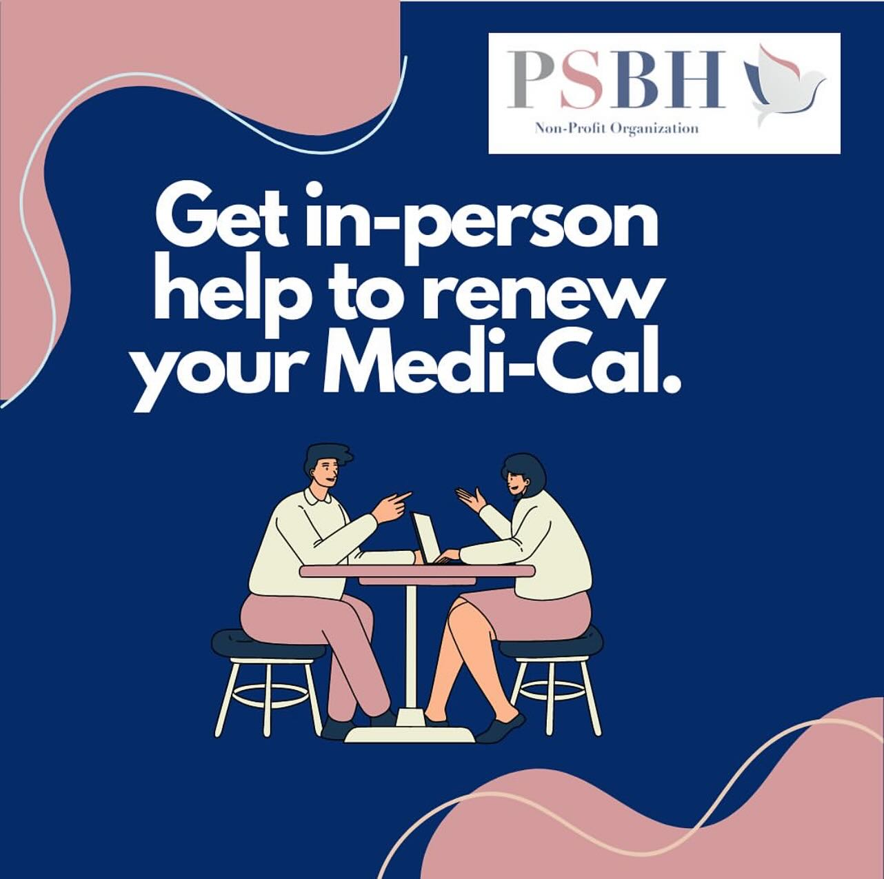 Do you have questions about renewing your Medi-Cal? Need assistance with the forms? You can receive in-person help for your renewal. Don’t wait—renew your Medi-Cal today!
Our location is in our Bio!
______________________________________________
¿Tiene preguntas sobre cómo renovar su Medi-Cal? ¿Necesita ayuda con los formularios? Podrás recibir ayuda presencial para tu renovación. No espere: ¡renueve su Medi-Cal hoy!