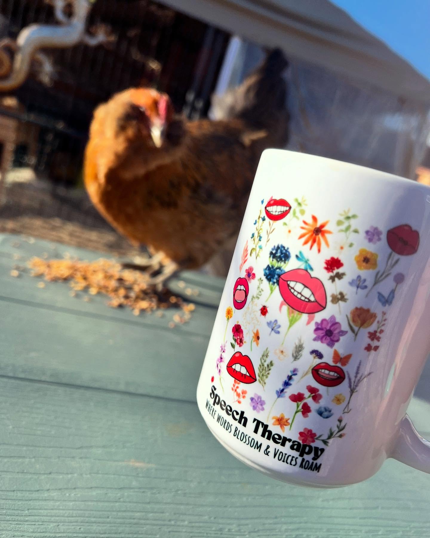 Morning coffee with the ladies at the office ☕️
@naturetalks_llc #speechtherapy Where words blossom and voices roam!
