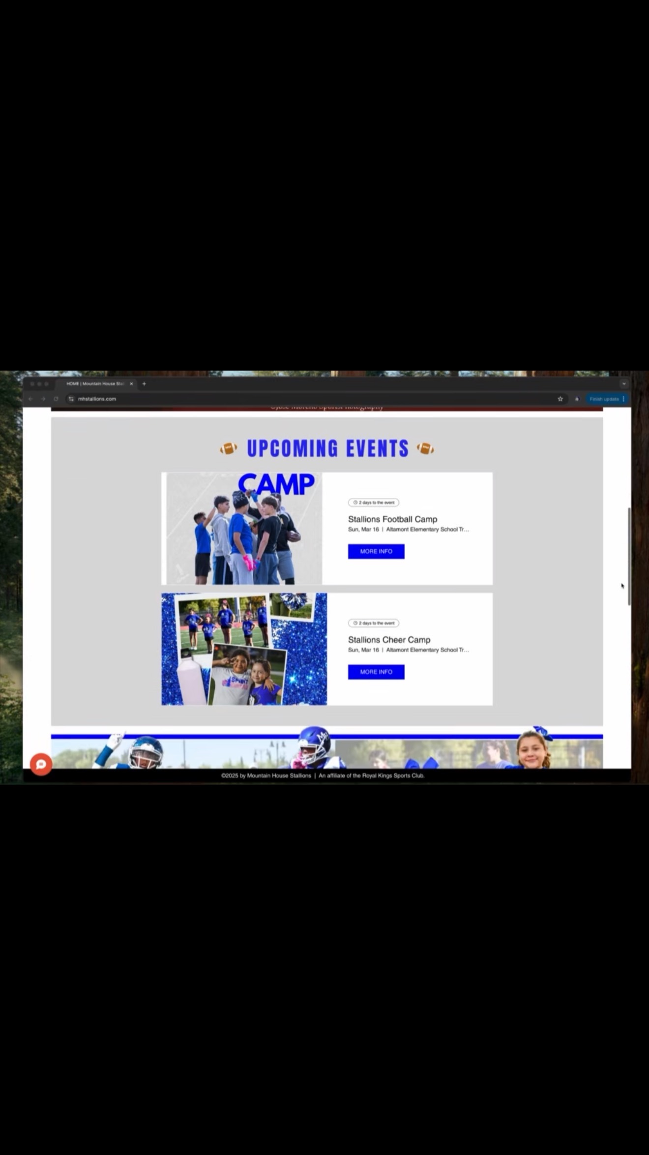 It's finally here! Check out the brand new website for the MH Stallions!