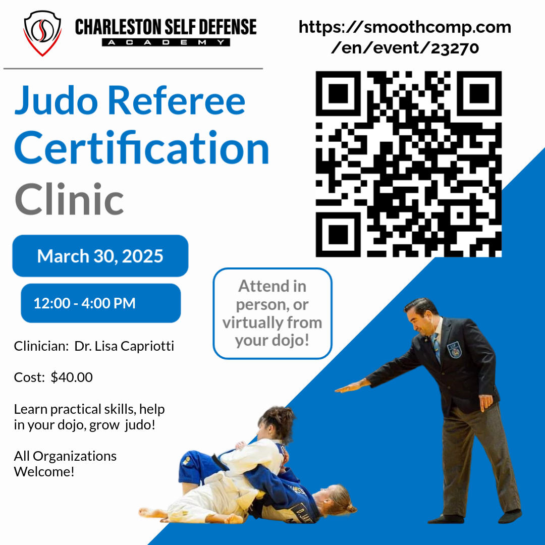NOW IS YOUR CHANCE! In our dojo every brown belt is a local referee and every black belt is a regional referee. This way we can always have tournaments and grow judo in a fun and educational way!