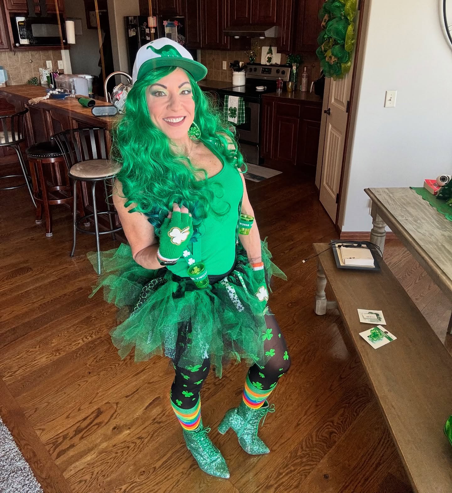 Happy St Patrick’s Day from me to you 🍀💚🍀
.
#weargreentoday☘️ #stpatricksday2025☘️🌈🎩 #favoriteholiday