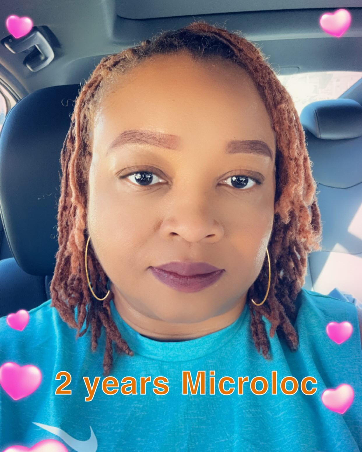 This month I celebrate 2 years on this microloc journey!!!!! ❤️
The best hair decision I’ve made in a very long time.
Trust the process and keep them moisturized.
Curly hair is going to bunch and look knotty, stretch them and use the locksmith method to reduce the puff.
New year, New Color!!! ❤️
#microloc #locversary #naturalhair