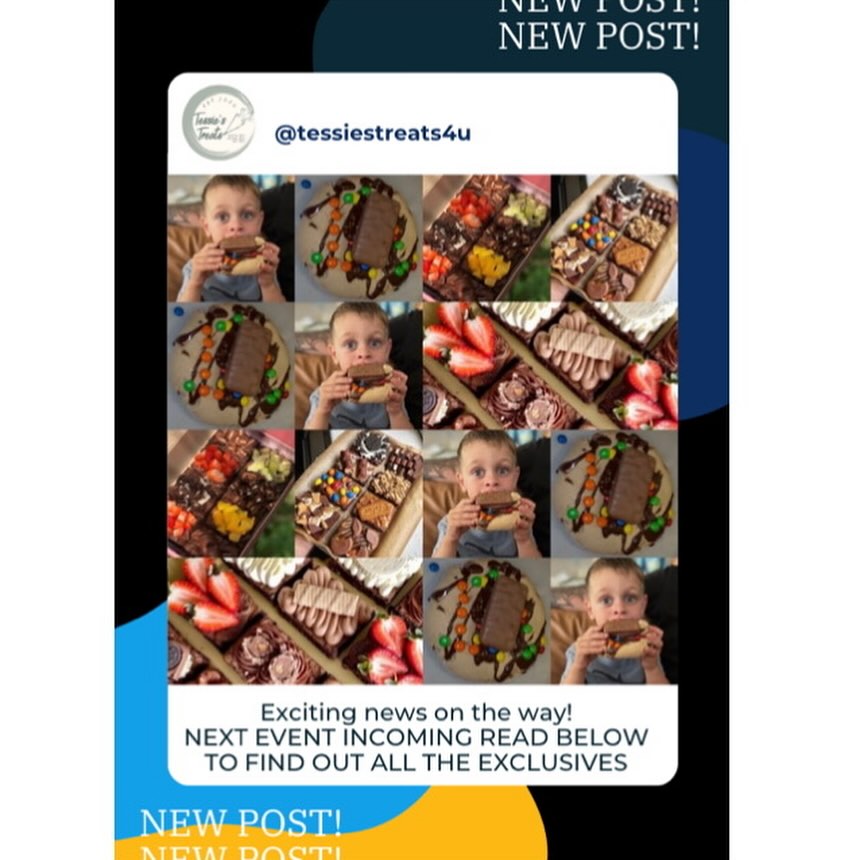 🍪🎉 Get ready to flip for flavor, dessert lovers! Tessie’s Treats is teaming up with Macarthur Parkour and Kongquest for an event that’s as epic as our treats!
This Sunday the 23rd March
@3pm Robinson Park, Campbelltown
Introducing the ultimate indulgence: our Choco Bom Loaded Chocolate Chip Cookies! 🤤 Picture this: double chocolate chips (yes, both milk and dark!), a brownie center that’s gooey with caramel sauce, and topped with drizzled chocolate, M&M’s, AND a TimTam! It’s a cookie that’ll have you jumping for joy! 🏃♂️💨
But wait, there’s more! For the FIRST time ever, we’re bringing you scrumptious loaded brownies, topped with the most decadent ganaches and toppings that’ll cure any sugary craving and leave you begging for more! 🍫✨
So, bring your sweet tooth and your parkour skills, because this event is going to be a deliciously wild ride! Don’t miss out! 🥳🍰
#TessiesTreats #ChocoBom #ParkourAndPastries #SweetToothGoals