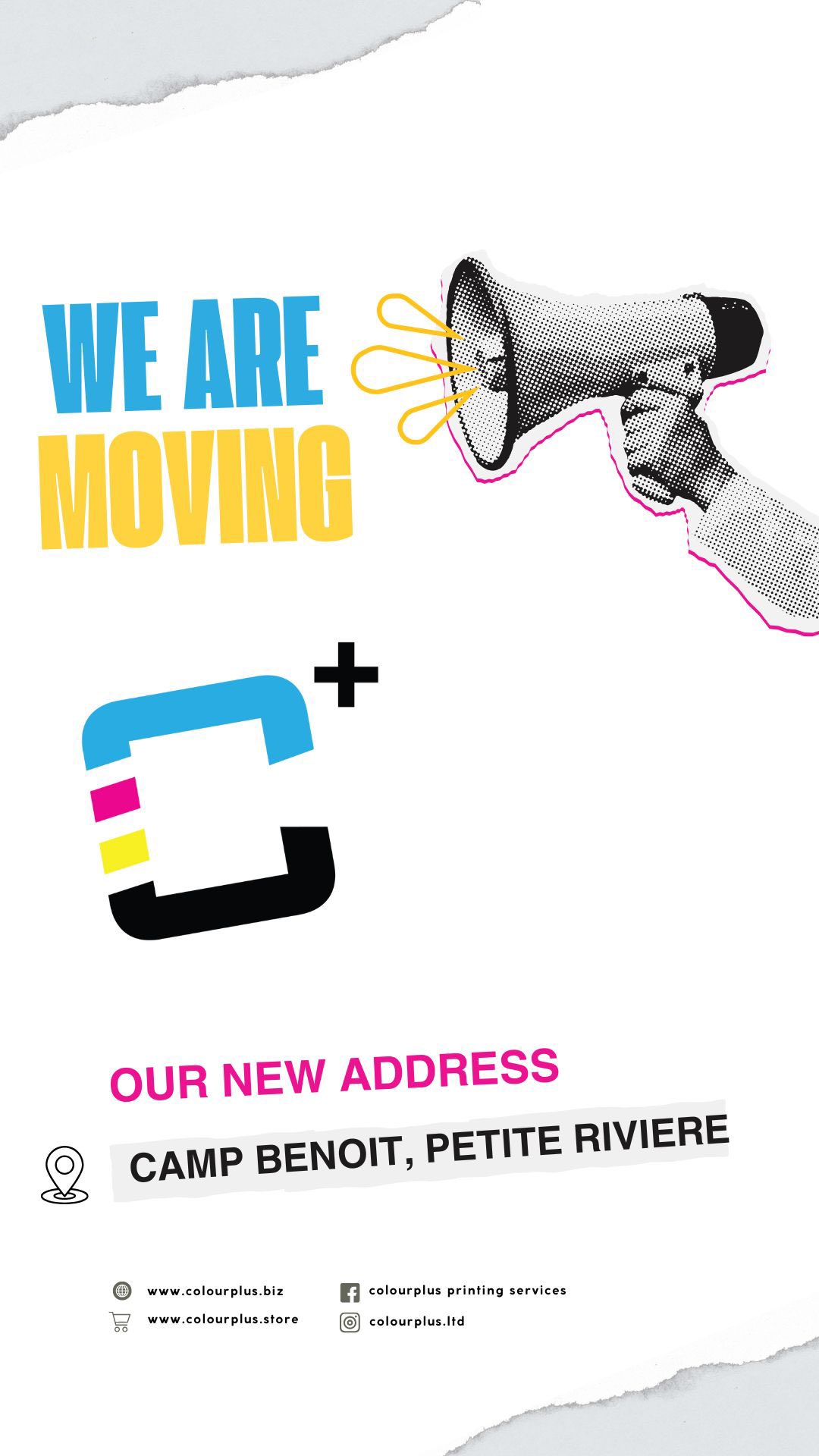 We are thrilled to share some amazing news with you! Thanks to your incredible support and overwhelming love, we are expanding to a new location to better serve you and accommodate all your needs. 🎉📦
Our new space will allow us to offer you even more of what you love, in a more comfortable and accessible environment. We can’t wait to welcome you to our new home and continue providing the quality service and products you’ve come to expect from us.
Stay tuned for more updates on our fully operational date. Thank you for being such a vital part of our journey—we couldn’t have done it without you!
Warm regards,
Colourplus Ltd
#Expansion #NewBeginnings #ThankYou #Grateful