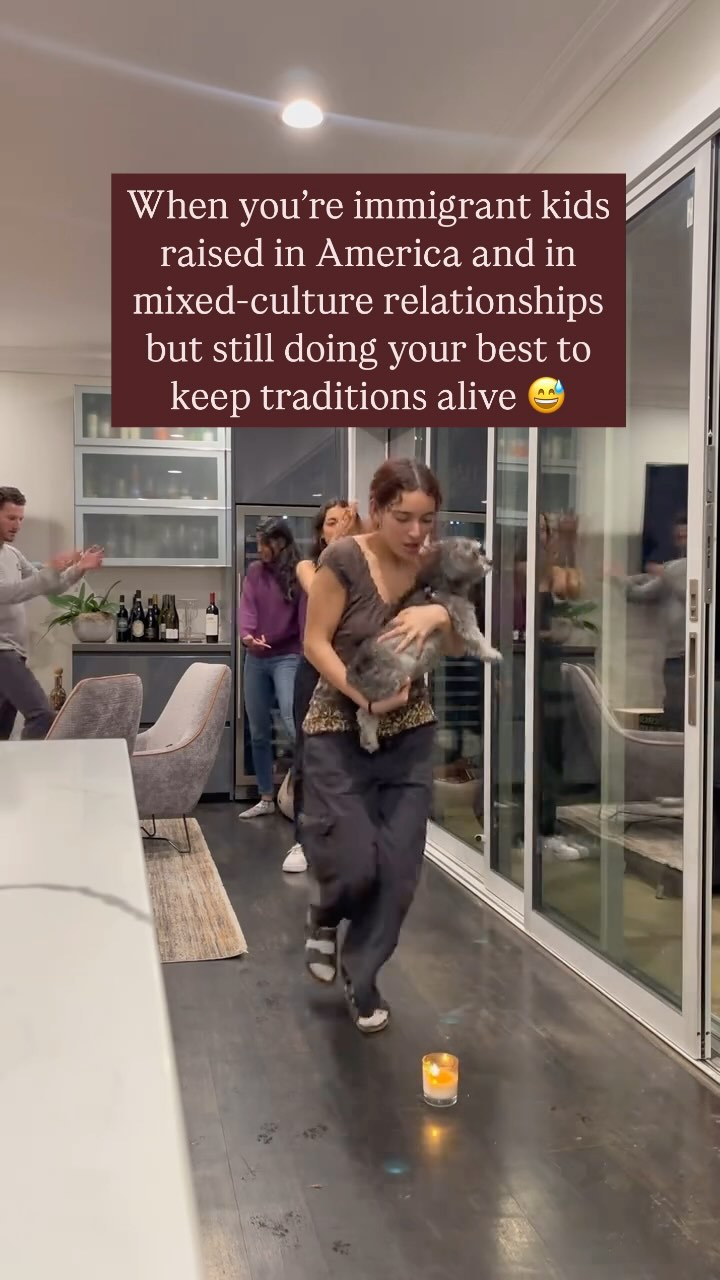 Our version of chaharshanbe soori 🔥🤣
Idk who needs to hear this but if you’re doing something to keep your traditions alive, it’s better than nothing (no matter how small) 🙌🏽
.
.
.
#chaharshanbesoori #indianpersiancouple #mixedcouple #thirdculturekid #interracialcouple #mixedcouplegoals #indianpersian #interfaithmarriage #persiannewyear #nowruz #nowruzcelebration #persianamerican #americannowruz #persiansinamerica