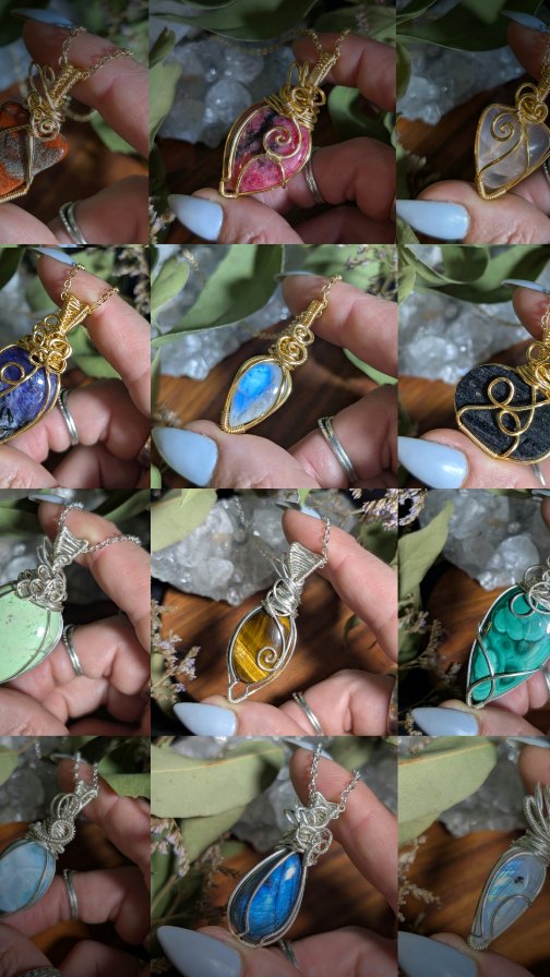 New collection preview!!
Make sure you've joined the family before these beauties drop for an immediate discount on new treasures!!
Sign up to our Spend & Save rewards program for an instant 50 bonus points, then redeem as you please!
See website or highlights tab for more info 🤍
•
•
•
#blackbirdavenue #wirewrappedjewelry #wirewrapping #wirewrappedcrystals #ooakpendant #ooakjewelry #upperyarravalley #yarravalley #yarraranges #healesville #yarrajunction #warburton