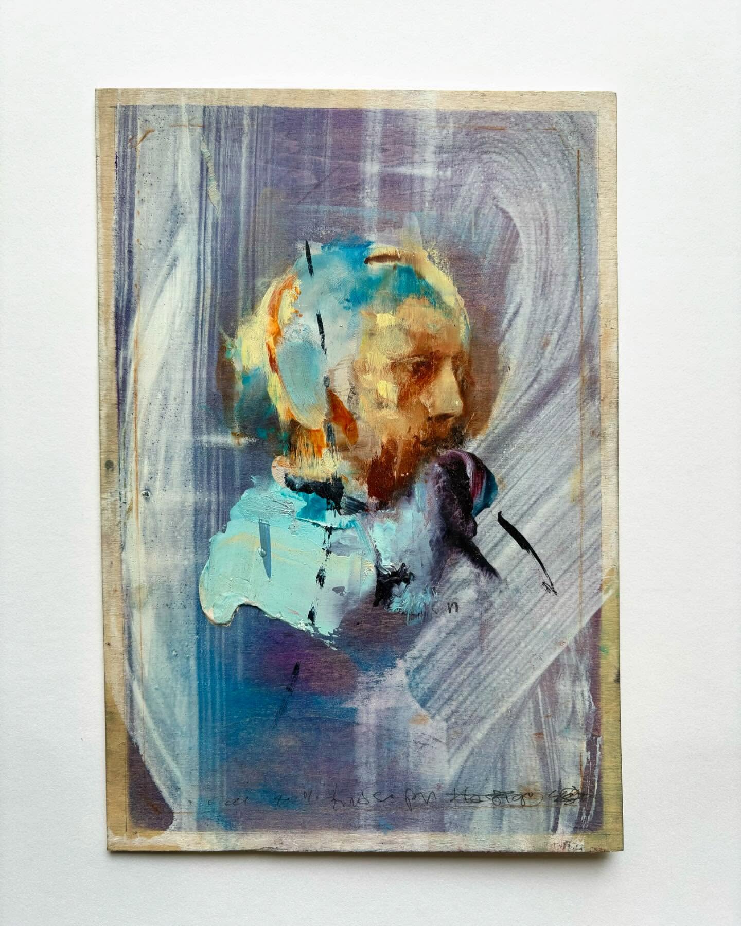 We’re excited to showcase new pieces by Sarah Shaw, both in the gallery and online. In addition to stunning small paintings like Paynes Grey, we have a set of the artist’s Cabinet Cards VII, VIII, and IX, along with examples of her Arcana Card monoprints. @sarahshawpainting #sarahshaw #painting #monoprinting