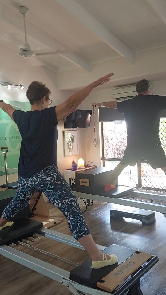 Kicking off their weekend in style with a Friday morning semi-private session!
These guys rocked the reformer today!
A unique blend of mat and equipment based Pilates provides a full body workout in these sessions. Each one is tailored to the participants' individual needs, with a max of three people in each session.
Looking for a place to start or deepen your Pilates journey?
Want to do it in a calm, inviting environment with a highly trained and experienced instructor?
Caroline Close Pilates offers all this with 1:1 and semi-private sessions. Whether you are a complete beginner or more experienced, we will work together to meet your movement goals and feel great in body and mind🧘♂️🧘♀️
#carolineclosepilates
#cairnspilates
#pilatescairns
#reformerpilatescairns
#cairnspilatesstudio
#privatepilatesstudio
#pilatesinthetropics
#movementforeverybody
#mindbodyconnection
#smallbusinessbigheart
#starttoday
#explore
#