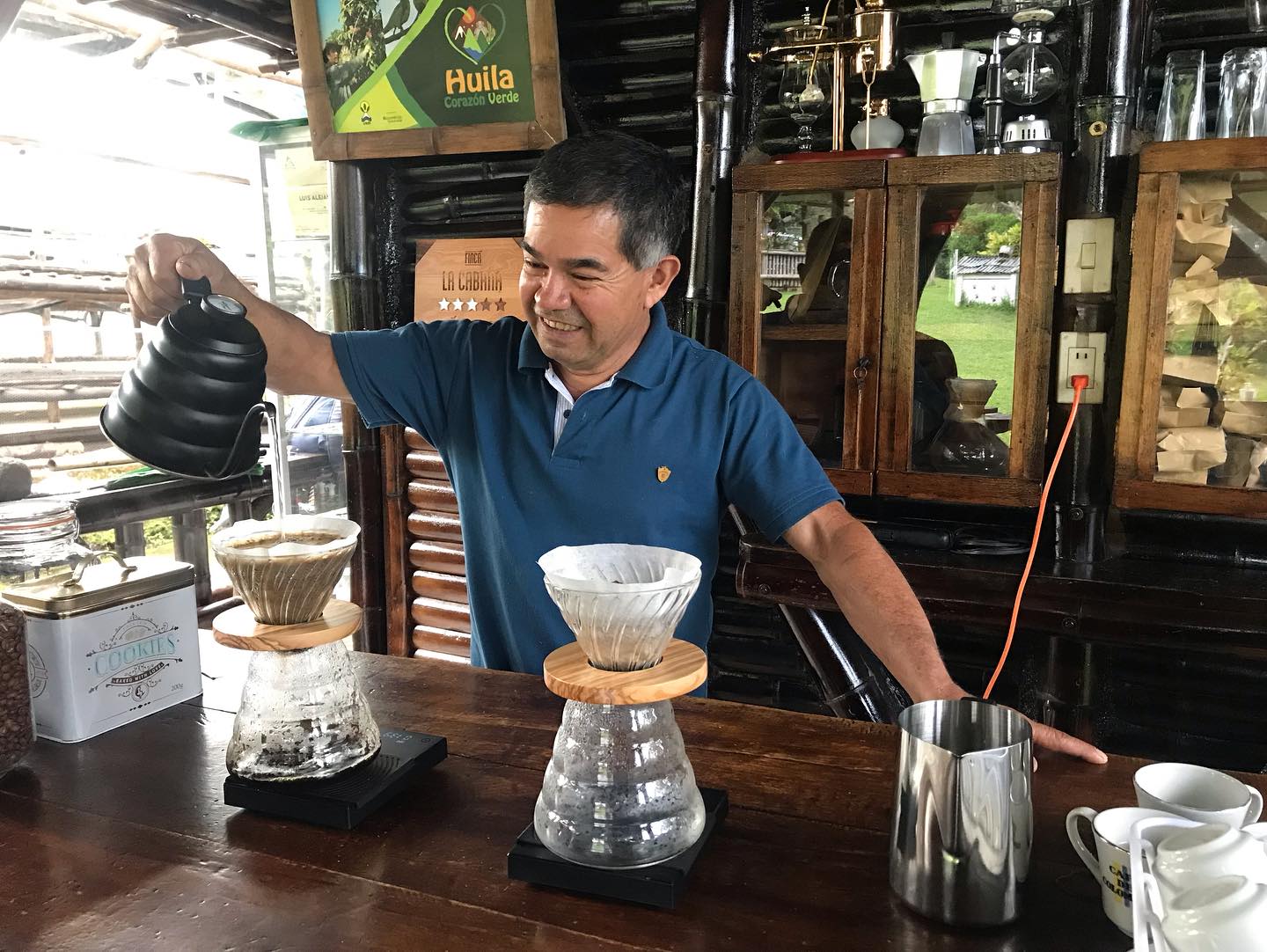 A big “Thanks” go out to ‘Luis Alejandro’ at ‘La Cabaña’ coffee farm for giving us a great tour of his project!
#visitcolombia🇨🇴
#sanagustin