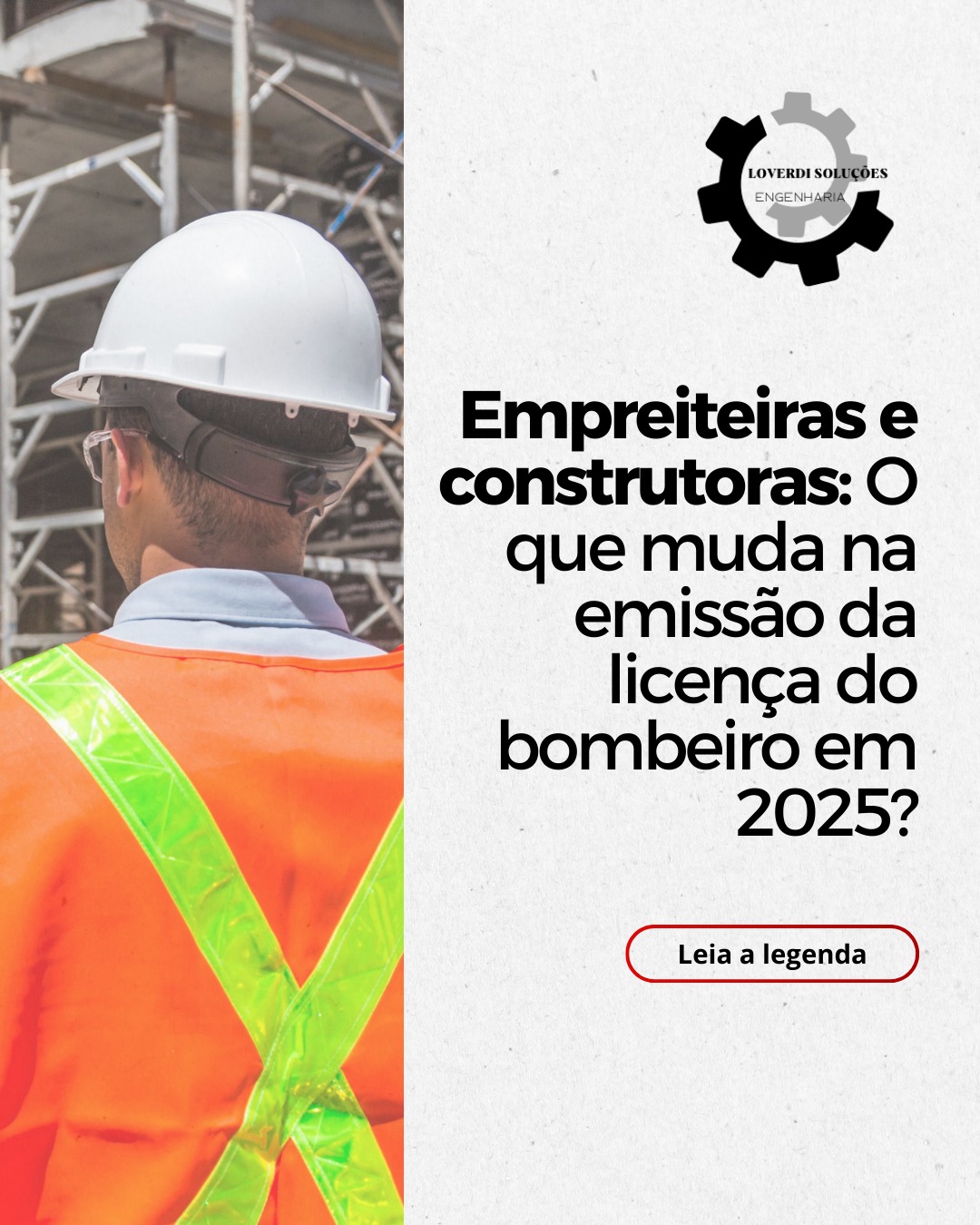 "Empreiteiras e construtoras: O que muda na emissão da licença do bombeiro em 2025?
🏗️ MUDANÇAS NA REGULARIZAÇÃO DA LICENÇA DO BOMBEIRO EM 2025! SUA OBRA ESTÁ EM DIA? 🚨
Se você é dono de uma empreiteira ou construtora, precisa ficar atento às novas exigências para emissão do alvará do Corpo de Bombeiros em 2025. Com a fiscalização mais rigorosa, muitos projetos podem ser barrados caso não atendam aos novos critérios.
🔥 O QUE MUDA?
✔️ Exigências mais detalhadas para edificações comerciais e industriais
✔️ Prazos mais curtos para adequação de medidas de segurança
✔️ Multas e penalizações mais pesadas para obras sem licença válida
✔️ Mais rigor na vistoria para emissão e renovação do alvará
⚠️ O QUE ACONTECE SE SUA OBRA NÃO ESTIVER REGULAR?
❌ Interdição da construção até a regularização
❌ Multas que podem ultrapassar R$ 100 mil
❌ Risco de processos e perda de contratos
📢 EVITE ATRASOS E MULTAS! Se sua construtora ou empreiteira precisa regularizar a licença do Corpo de Bombeiros, comente ""Quero Regularizar"" ou chame no direct! 🚒✅