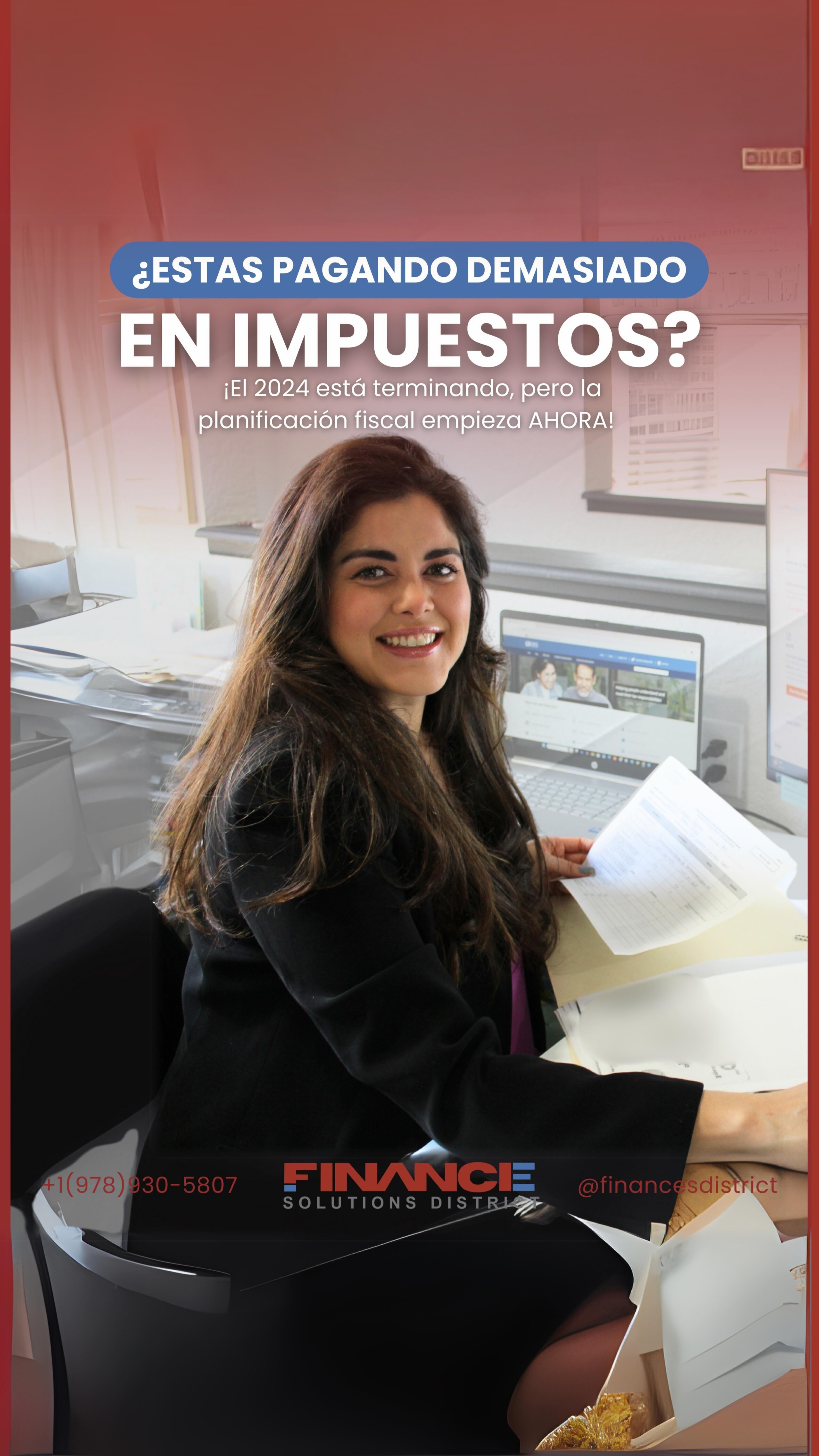 💸 ¿Estás pagando demasiado en impuestos? ¡Hablemos! 🚨
📅 ¡El 2024 está terminando, pero la planificación fiscal empieza AHORA! Si aún no has declarado tus impuestos, podemos ayudarte a evaluar tus finanzas y crear una estrategia efectiva para el 2025.
✅ Maximiza tus deducciones y reduce impuestos
✅ Estrategias personalizadas para negocios y personas
✅ Planifica con tiempo y conserva más dinero en tu bolsillo
No esperes hasta el último momento
¡hablemos sobre tu plan fiscal para el 2025 hoy mismo!
📞 ¡Envíanos un mensaje o agenda una consulta gratuita!
.
.
.
#PlanificacionFiscal #Negocios #Impuestos #Ahorro #CrecimientoEmpresarial #FinanzasPersonales #ExitoFinanciero