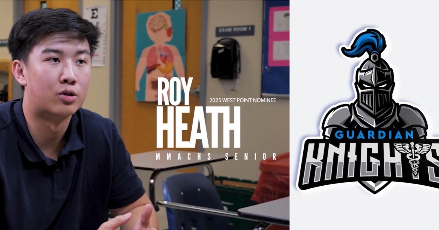The first in our series of student stories is out today. Hear from future West Point Cadet, Roy Heath, about his MMACHS experience on our website or using the link in our story.