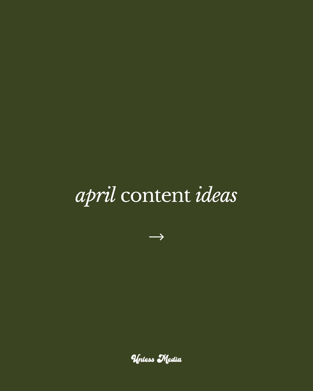 Spring is the perfect time to refresh your content 💐
If you’re feeling stuck on what to post, feel like you’re always posting the same content, or just want some new inspiration, here are some ideas to help you build out your April content calendars and keep your brand at the top of your audience’s mind this month!
This list is perfect for any business in any industry! If you’re curious how you can use one of these ideas for your brand, dm and I’ll give you some tips!
Which idea is your favorite? 🫶🏼🌲
#socialmediaagency #contentideas #socialmediamanager #socialmediamarketing #socialmediamanagement #digitalmarketing #socialmediatips #marketingstrategy #socialmediastrategist #socialmediastrategy #socialmediaforbusiness #contentcreator #marketingtips #smm #instagrammarketing #socialmediacoach #hudsonvalleyny #catskillsmountains