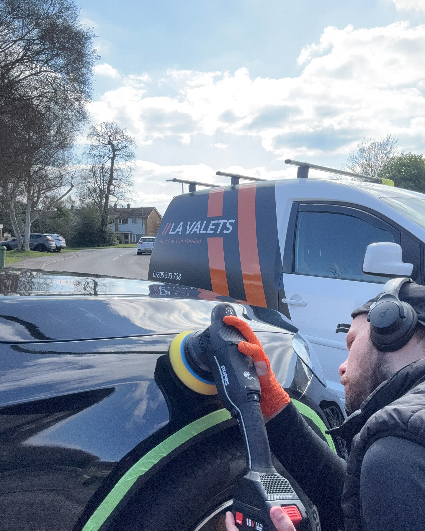 Correct, protect, preserve - wherever you are. At work? Weโre there. At home? Weโre there. At the gym? Give us power and weโre there. Mercedes given our stage 1 detail completed with a 3 year ceramic coating to lock everything in giving a deep glossy look ๐ฅ
๐ถ Deep Cleans
๐ถ Maintenance Plans
๐ถ Ceramic Coatings
๐ถ Paintwork correction
๐ถ New car protection packages
๐ถ Wheeluv Alloy protection
๐ถ Custom steering Wheel Wraps
๐ช Services at your doorsteps
๐ Fully insured
๐ Appointment Only
โ๏ธ 07805593738
๐ฅ info@lavalets.co.uk