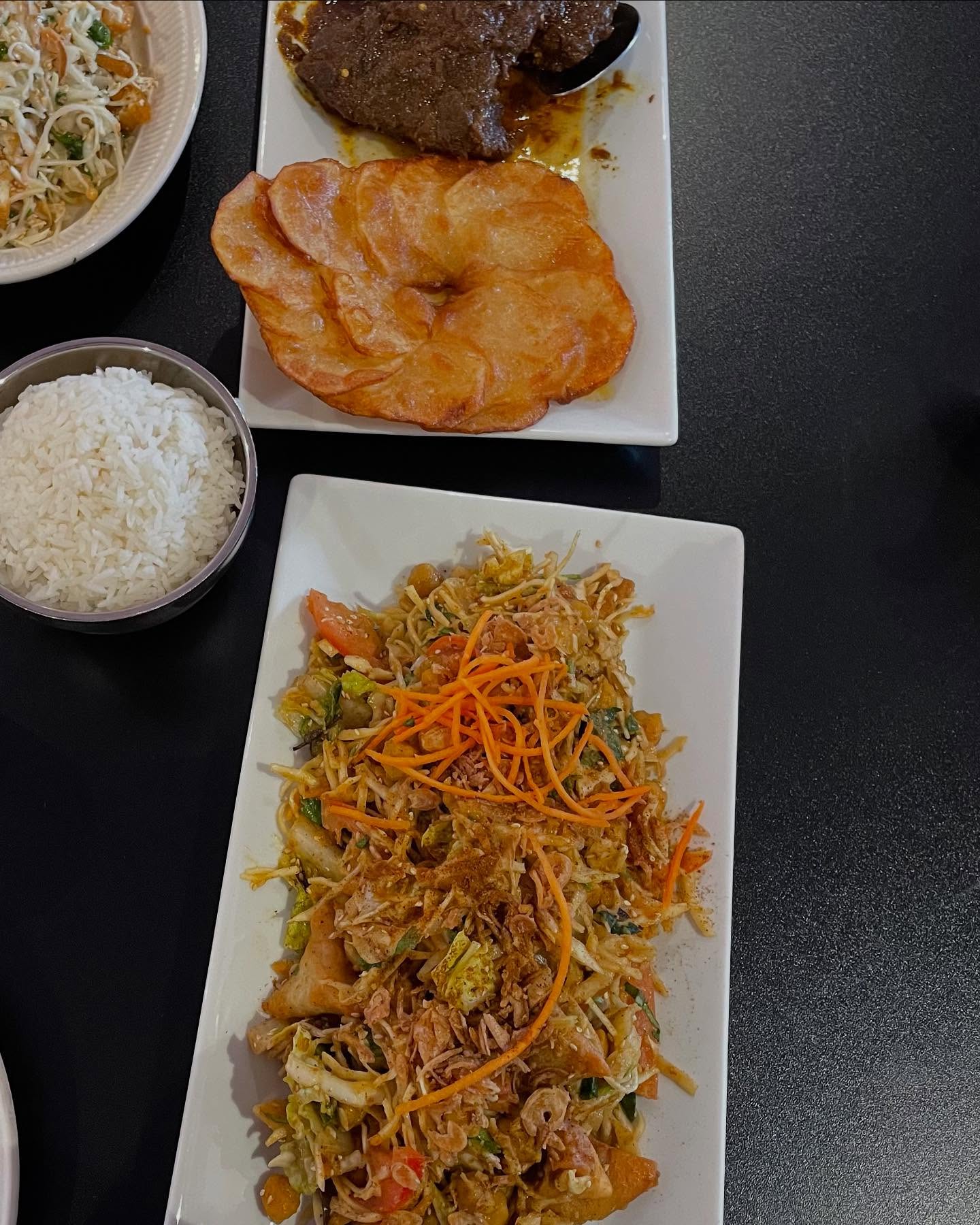 Mandalay Family: please remember that we are open despite the considerable construction taking place on Bonifant. We’d love to see you for dine-in Tuesday-Sunday. Or for takeout/delivery.
