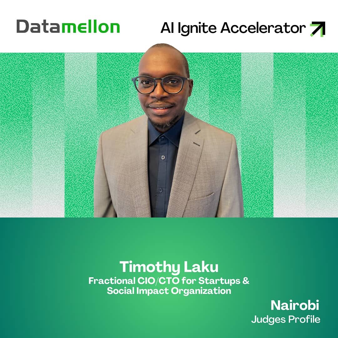 This Saturday, East Africa’s top AI startups will be pitching live for a shot at $100,000 in funding — and a place in the African Finals at GITEX Africa, Morocco. 🇲🇦
I’m honored to be a judge at the AI Ignite Accelerator by @datamellon - live in Nairobi, Kenya. 🇰🇪
I'll be joining a powerhouse panel of judges who are equally passionate about African innovation and tech-driven impact.
@datamellon is not just talking about AI innovation.
- They are funding it.
- They are scaling it.
- They are building Africa’s AI future.
Want to be in the room where it’s all happening?
Register here: https://lu.ma/zxdaz7ik
Let’s raise the bar for what African tech can do.
I look forward to seeing you on Saturday.
Let’s make noise.
#AI #PitchToWin #AIForAfrica #Datamellon #TechLeadership #StartupAfrica #GITEXAfrica #AIInnovation #KenyaTech #VCFunding #FounderLife #TechJudges #NairobiEvents