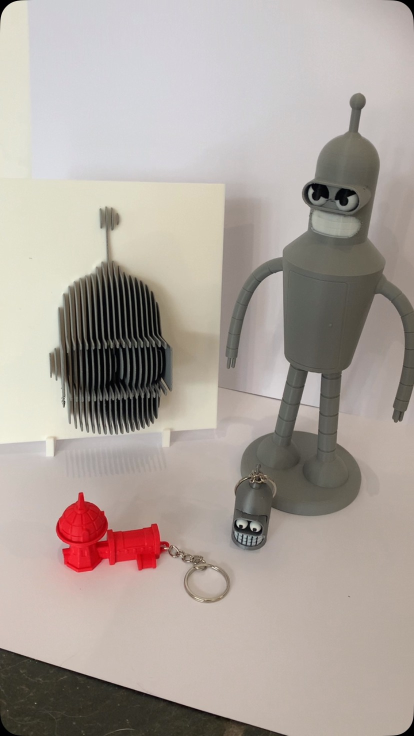 Thank you to the very talented Ruben for these wonderful 3D printed Futurama models! Now on display in the gallery window!😀
#honiton #animationart #futurama #futuramabender #thesimpsonsart