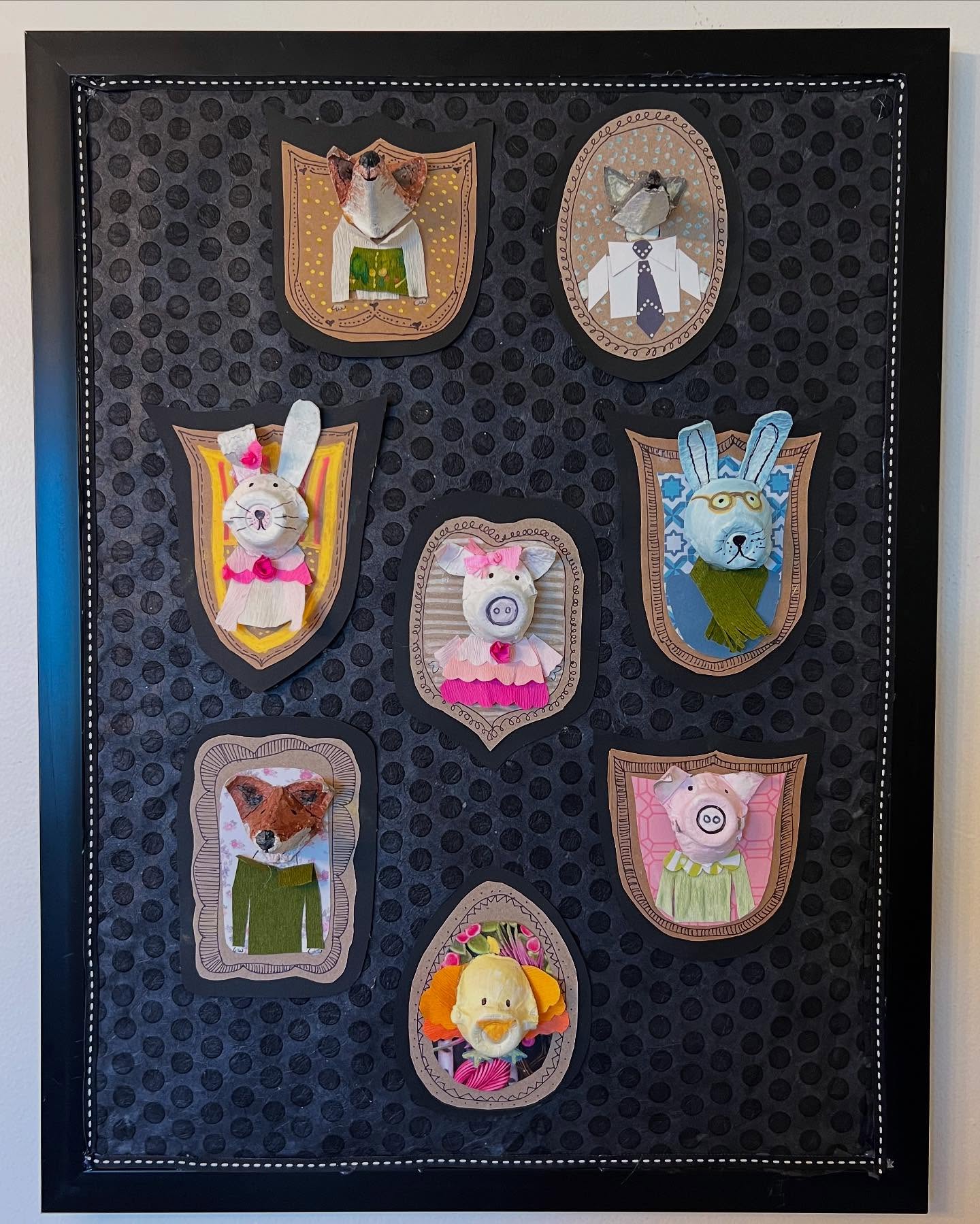 Easter crafts, go! This spring our Pinterest feed is full of these adorable egg carton critter portraits. Simple to do and good for giggles, we made this one with found materials and an old frame.
The Craft & Bond Pinterest page is full of creative ideas for Easter. We found so many creators doing amazing things! You can get inspired here: https://pin.it/1ic2iYqZ1
Have you made these?
