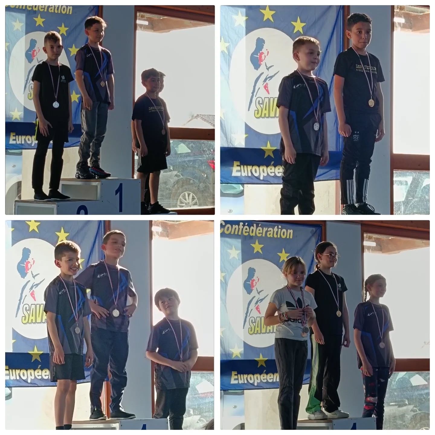 Remise des médailles au championnat de boxe française à savasse cet après-midi