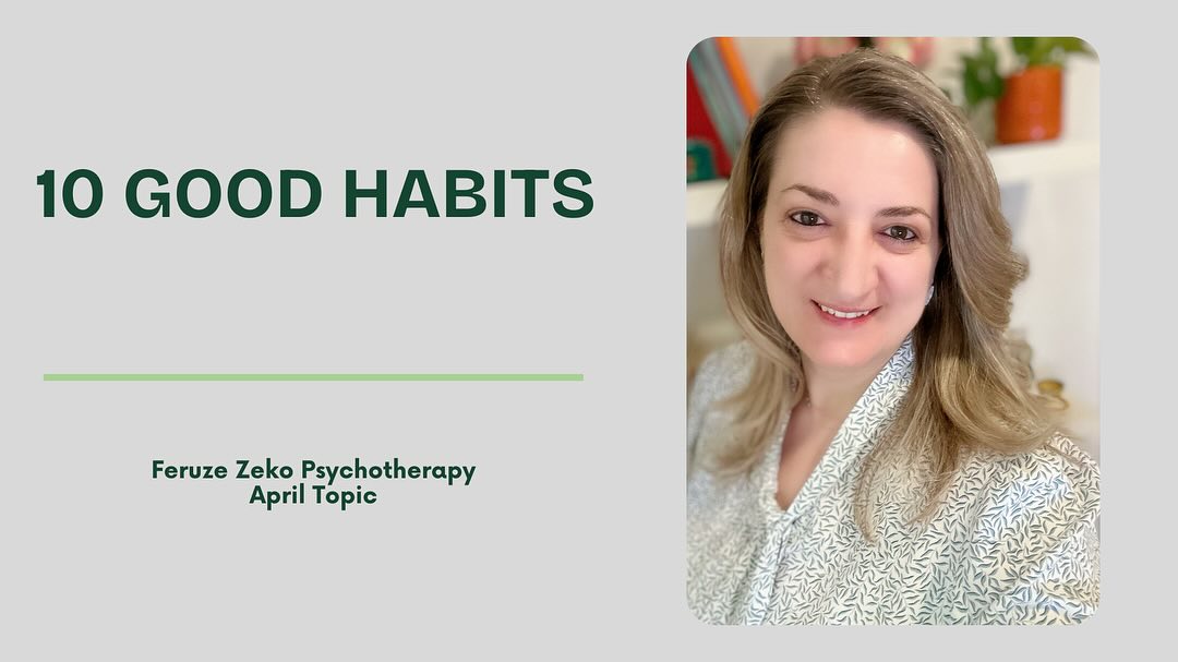 April’s blog post: 10 Good Habits! https://www.zekopsychotherapy.com/post/10-good-habits
#goodhabits #motivation #habits #healthylifestyle #mindset #fitness #healthyhabits #health #selfcare #goals #dailyhabits #successhabits #mentalhealth #healthyeating #success #badhabits #selflove #newhabits #habitsofhealth #goodvibes #wellness #motivational #weightloss #exercise #lifestyle #inspiration #healthy #gym #fitnessmotivation #love