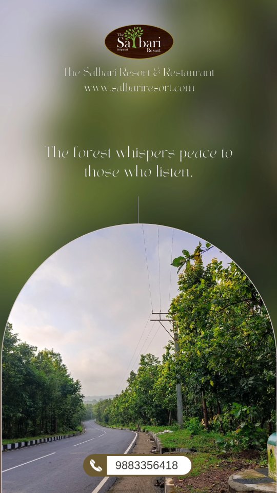 "Welcome to Salbari Resort—where nature meets comfort! 🌿✨ Experience luxury in the lap of nature, surrounded by serene forests, breathtaking views, and warm hospitality. Whether it's adventure or relaxation, Salbari has it all! 🌳🏡
📞 Contact: +91 9883356418
🌐 Website: www.salbariresort.com
#ExperienceSalbari"
Salbari, Resort, Nature Retreat, Peace, Tranquility, Luxury Stay, Adventure, Serenity, Staycation, Rejuvenation, Relaxation, Cozy Stays, Super Deluxe Cottages, Swiss Tents, Forest Escape, Wilderness, Outdoor Experience, Refreshing, Unforgettable Moments.
#SalbariResort #ExperienceSalbari #LuxuryInNature #StayWithUs #ForestRetreat #PeacefulEscape #TranquilityFound #SereneStay #UnwindAndRelax #BackToNature #ScenicViews #DiscoverMore #TravelDiaries #NatureRetreat #WildernessVibes #HolidayGoals #ResortLife #ComfortAndNature #BookYourStay