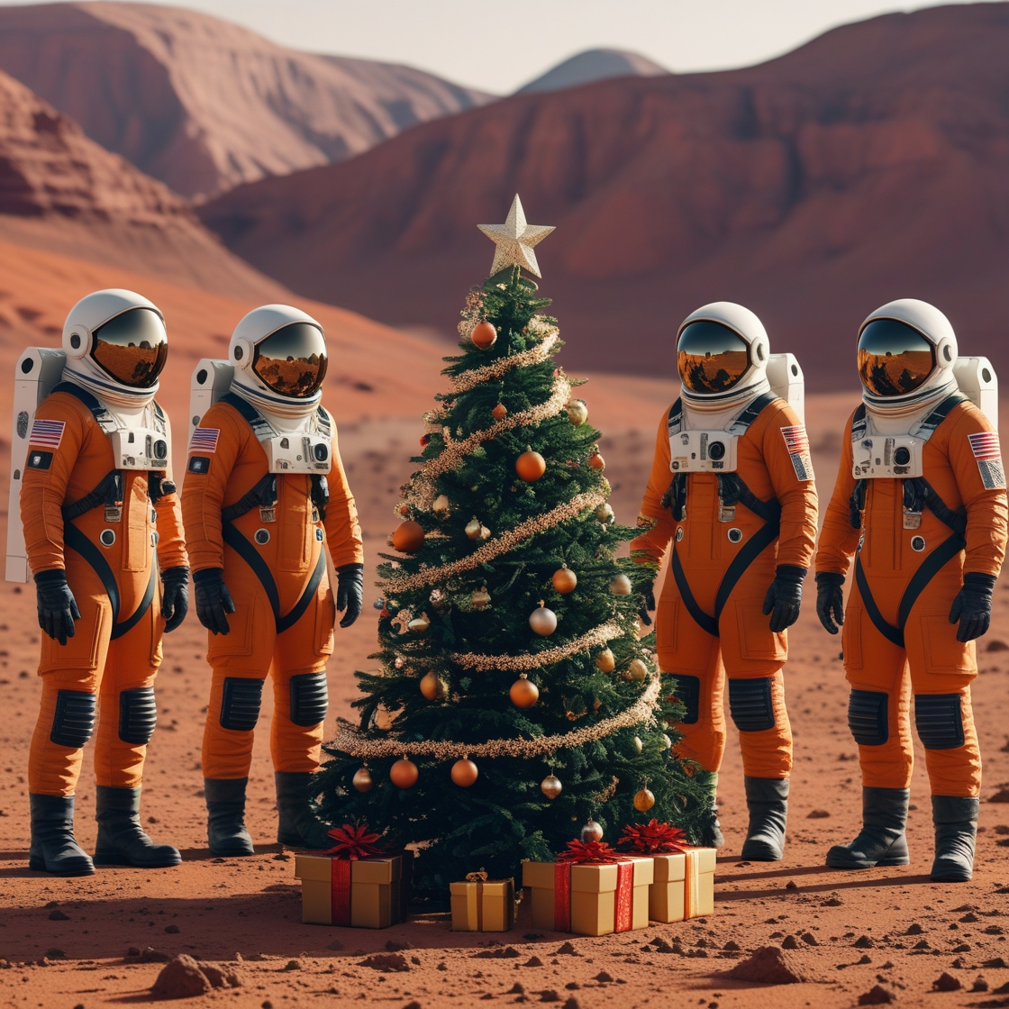 Grok: Are there seasons on Mars?
Yes, Mars does have seasons, much like Earth, but they differ in some key ways due to Mars' unique characteristics. Mars experiences four seasons—spring, summer, autumn, and winter—in each of its hemispheres, caused by the tilt of its axis, which is about 25.19 degrees (compared to Earth's 23.5 degrees). This tilt means that, as Mars orbits the Sun, different parts of the planet receive varying amounts of sunlight throughout its year.
A Martian year is about 687 Earth days long (roughly twice as long as an Earth year), so each season lasts longer than its Earth counterpart. For example, in the northern hemisphere of Mars, spring lasts around 194 Earth days, summer about 178 days, autumn 142 days, and winter 154 days. These durations vary slightly between hemispheres because Mars' orbit is more elliptical than Earth's, causing seasonal lengths to differ depending on where the planet is in its orbit around the Sun.
The seasons on Mars also bring significant changes. In winter, temperatures can drop as low as -140°C (-220°F) near the poles, and carbon dioxide from the atmosphere freezes into polar ice caps. In summer, the ice caps partially sublimate (turn directly into gas), and temperatures can climb to around 20°C (68°F) near the equator. Dust storms are another seasonal feature, most common in spring and summer when the planet is closest to the Sun, heating the atmosphere and stirring up fine Martian dust.
So, yes, Mars has seasons, but they’re shaped by its longer year, elliptical orbit, and thin atmosphere, making them distinct from what we experience on Earth.