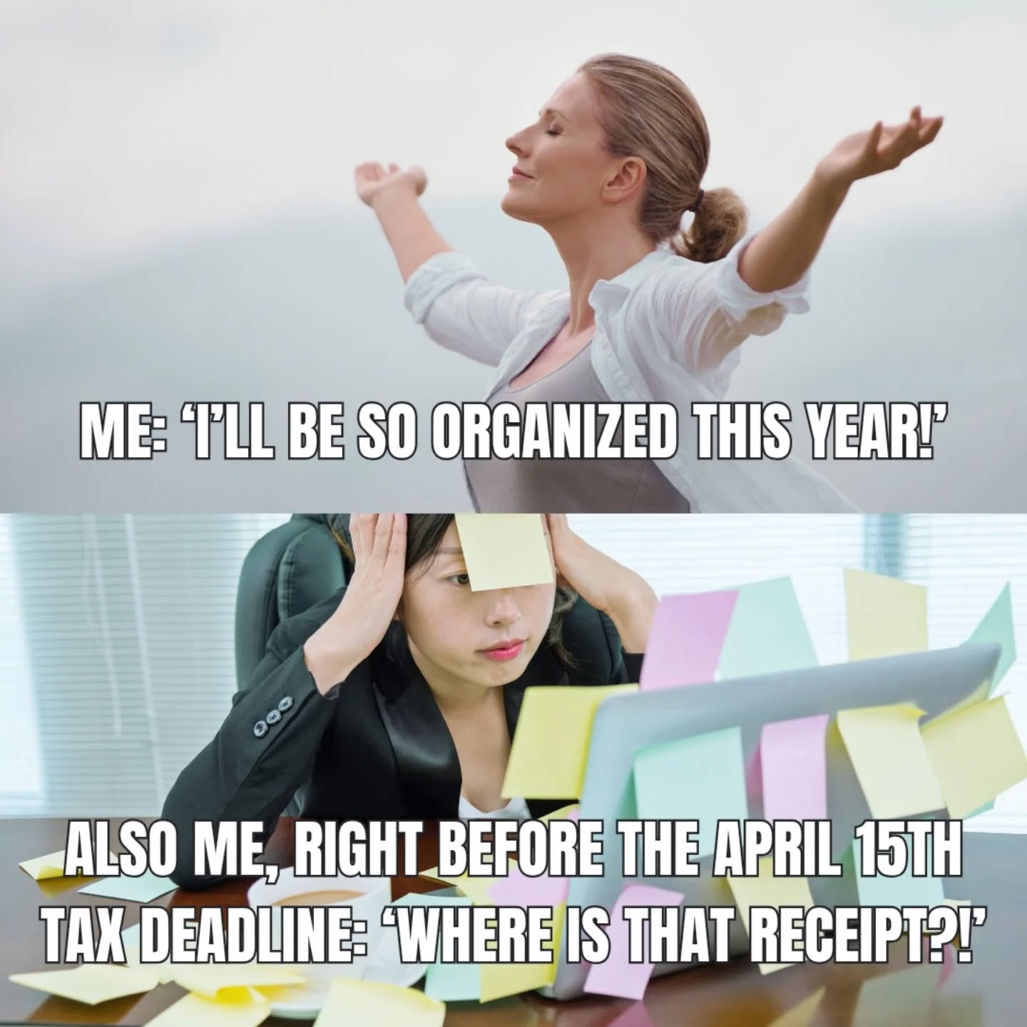 The April 15th tax deadline is fast approaching!
Need more time? ⏳ Don't panic. Request an extension to have more time to file. Just be sure to request it before the deadline!
Please keep in mind ✴️ Filing an extension gives you more time to file, but not more time to submit your tax payment.
Any tax due is still due by April 15th. Make sure to pay what you owe to avoid penalties.