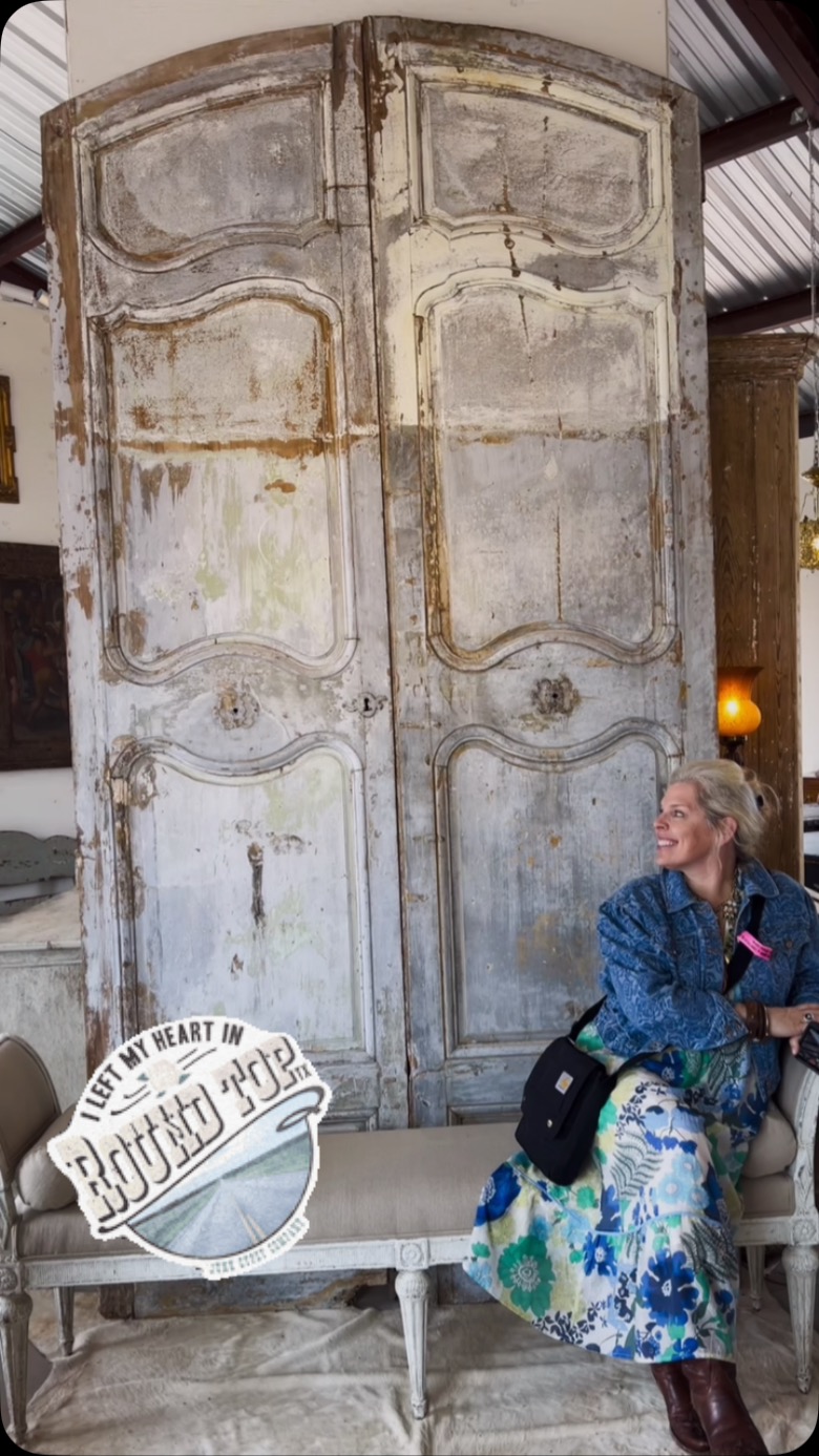 Epic Trip to Round Top, Texas for the Antique Show! Left inspired by amazing design, fashion and food! Can’t wait to create memories again next year! Thanks Round Top!