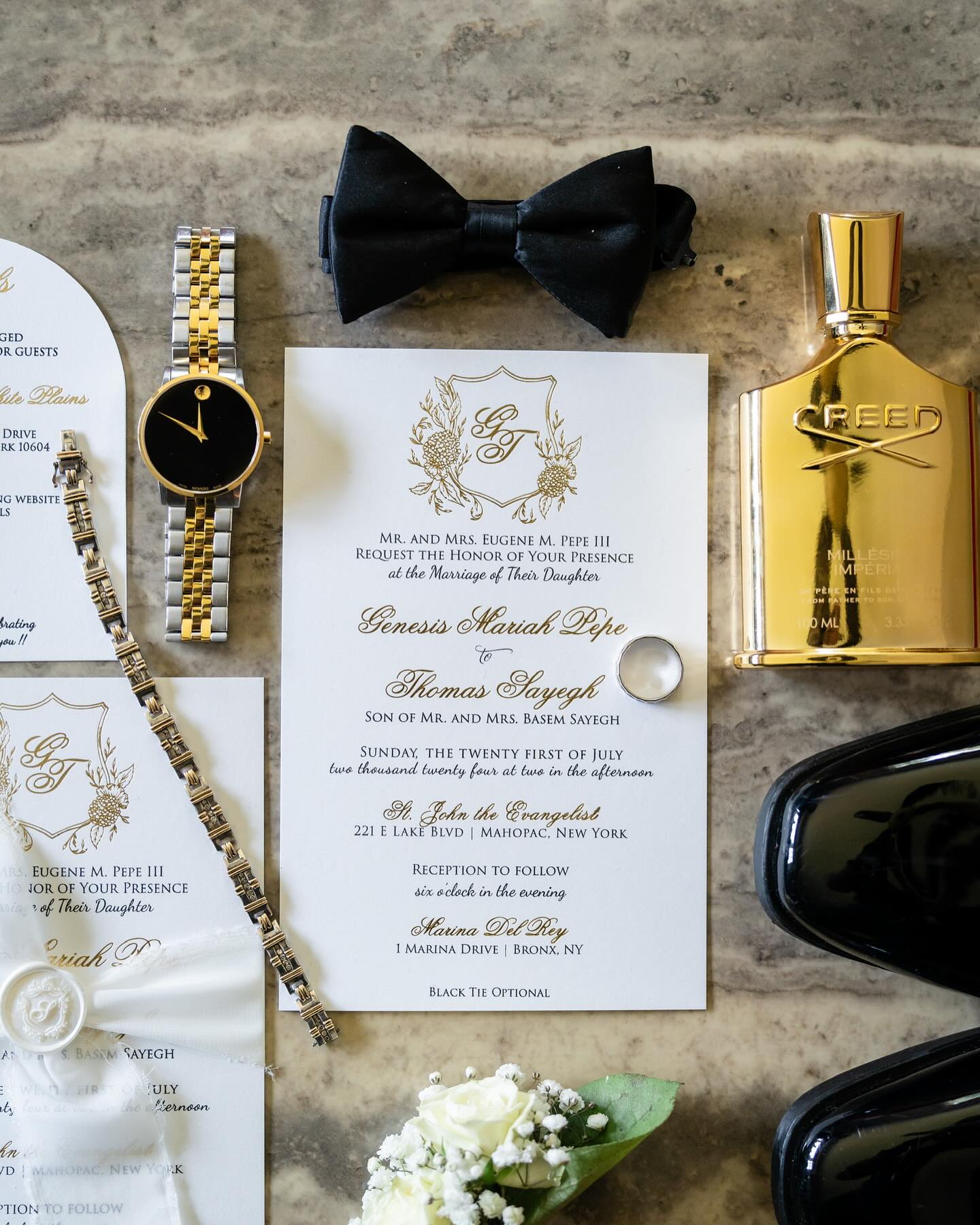 Wedding details? We've got you covered! A look back at the custom designs I created for my daughter and son-in-law's special day 🤍#weddinginvites #wedding #brideandgroom #custom photography by: @teamzoomstudios