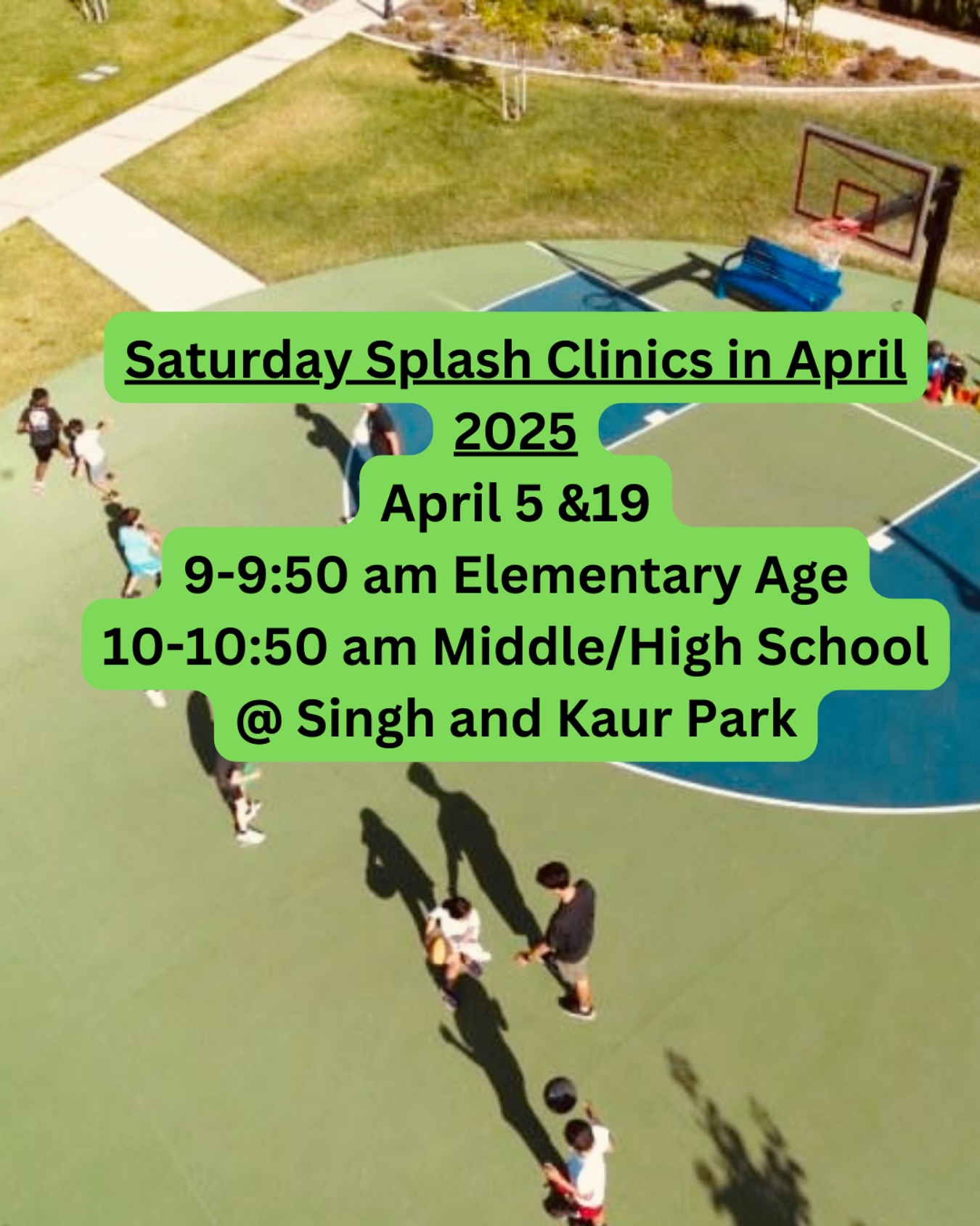 April clinics
#makeasplash