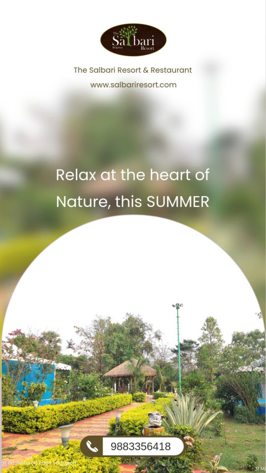 Relax This Summer at Salbari!
Let the forest breeze, chirping birds, and our cozy luxury cottages melt your stress away. Bookings have started—reserve your summer escape now and experience peace like never before.
Unwind. Refresh. Reconnect.
📞 Contact: +91 9883356418
🌐 Website: www.salbariresort.com
Salbari Resort, Summer Vacation, Relaxing Stay, Forest Retreat, Summer Bookings, Nature Getaway, Jungle Stay, Peaceful Escape, Book Now, Eco Resort, Swimming Pool Access, Sal Forest, Luxury Cottage, Nature Retreat, Family Holidays, Couple Stay, Summer Bliss.
#SalbariResort #RelaxThisSummer #BookNow #ForestEscape #SummerAtSalbari #LuxuryStay #NatureRetreat #SummerBookings #PeacefulGetaway #JungleVibes #SalForest #EcoLuxury #VacationMode #ReconnectWithNature #UnwindInNature #SwimmingPool #AdventureAwaits #StaycationGoals #EscapeToSalbari