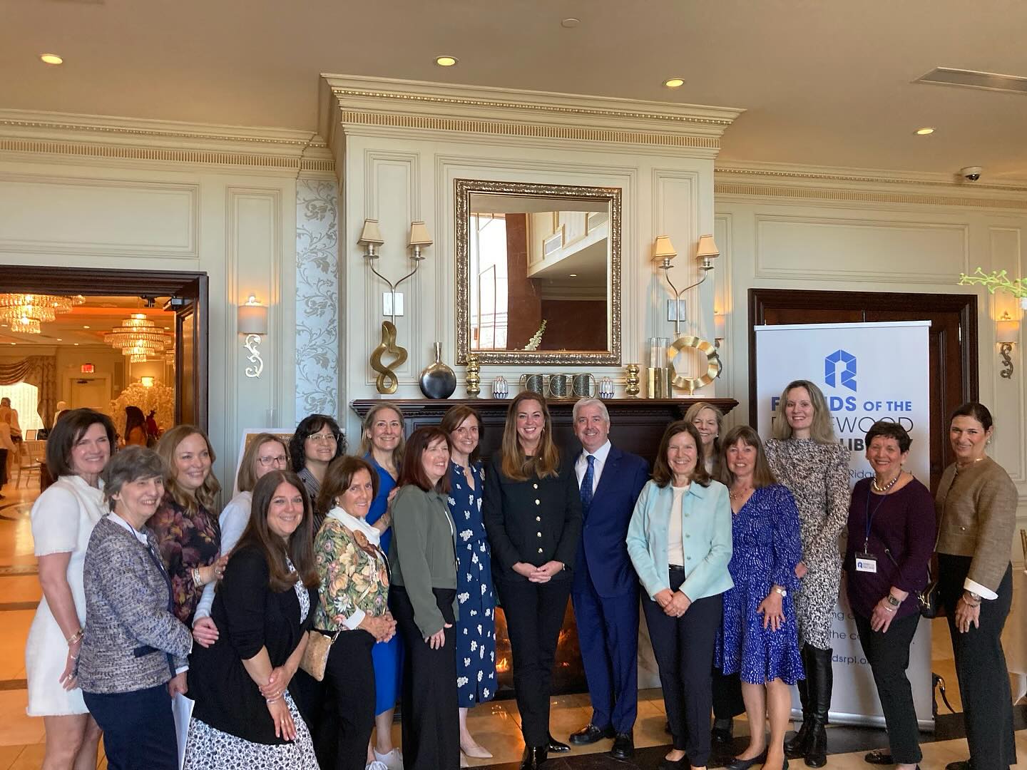 A heartfelt thank you to all those who attended yesterday’s 35th Annual Author Luncheon with Marie Benedict. Your support of the Friends of the Ridgewood Public Library ensures the continuation and expansion of the many cultural and educational programs that help make our community so special. Special thanks to our generous sponsors, donors and Author Luncheon Committee for all their hard work, and to the staff, librarians and trustees of the Ridgewood Public Library who supported and cheered us on along the way. If you have photos or other comments you would like to share with us, please tag us in your posts.
If you did not pick up your pre-paid copy of The Queens of Crime, they are available for pick up at the library circulation desk. If you would like to purchase additional signed copies, we only have a few left so please contact us at friends@ridgewoodlibrary.org. This book sale has helped to offset the cost of the event.
#FriendsoftheRidgewoodLibrary #RidgewoodPublicLibrary #AuthorLuncheon #MarieBenedict #QueensofCrime #LoveYourLibrary