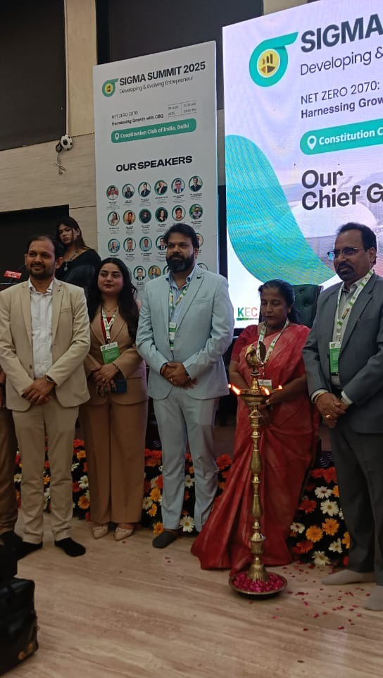 Sigma summit featured at News 18, where more than 26 speakers and 200+ participants from all around the world united to talk about CBG and itβs future