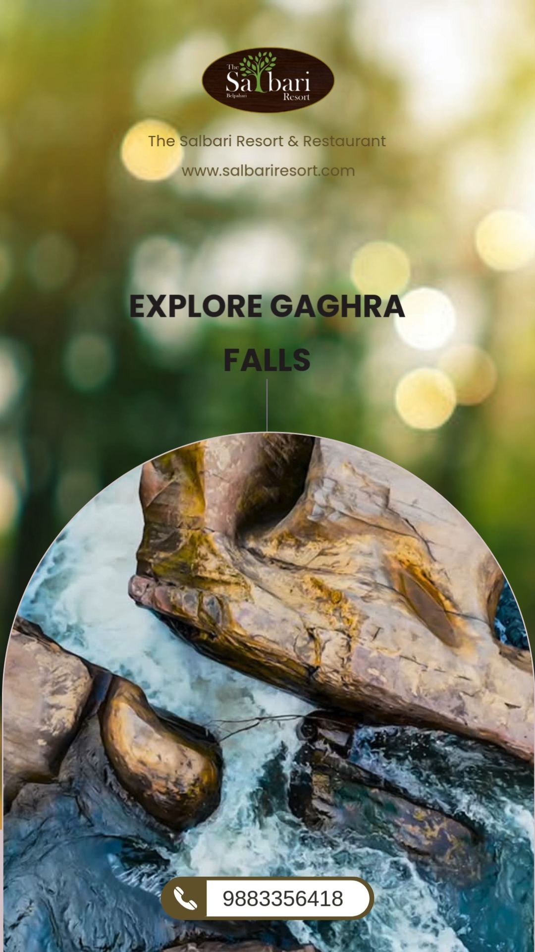 🌊 Explore Ghaghra Falls – Nature’s Cascading Wonder!** 🌿
Hidden amidst the lush forests near Shalbari, Ghaghra Falls offers a mesmerizing escape into raw, untouched beauty. Feel the mist on your face, hear the roar of falling water, and let nature refresh your soul.
📍 Just a short journey from Shalbari Resort
🌄 Perfect for treks, picnics & nature photography
#GhaghraFalls #ExploreGhaghra #SalbariAdventures #NatureEscape #ForestRetreat #WeekendGetaway #BelpahariTravel #WaterfallWonders #JungleTrails #ShalbariExperience #BengalNature #HiddenGemsIndia #EcoTourism #TravelWithSalbari #GhaghraFallsTrek #OffbeatDestinations #FallInLoveWithNature #DiscoverBengal #SereneGetaway #NatureCalls 🌳