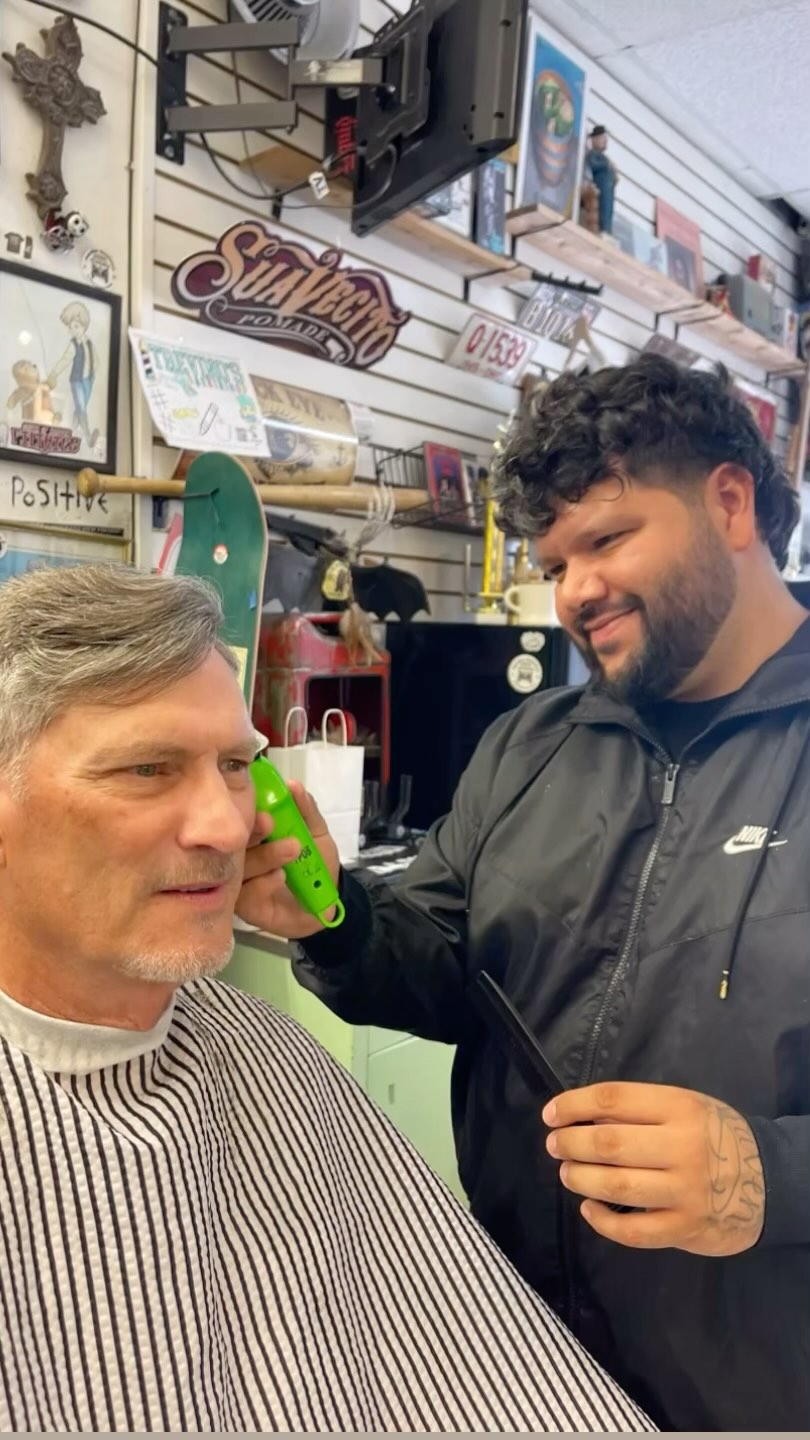 🎉 Meet Noe Lopez – our talented Master Barber and devoted family man! With a passion for barbering that dates back to 2011, Noe is 100% committed to his craft. We're thrilled to welcome him to our community, so come on down for an incredible experience! Treat yourself to a hot towel shave, a stylish haircut, or a sharp beard trim from this fantastic new addition to the Trevino’s Barbershop family! Don’t miss out on what he has to offer! ✂️💈-Tony Trevino