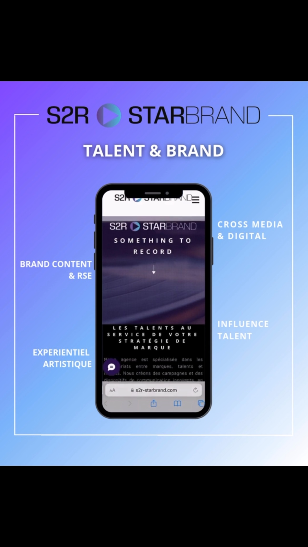 🔥 S2R STARBRAND : IMPACT & ROI
🎯 Opérations d’influence talents novatrices
💡 Expérientiel sur mesure & opérations immersives
🎭 Réseau puissant : activations rapides célébrités, talents & art
📣 Dispositifs économiques couplés : com interne + externe
🚀 Expertise & sens pour toujours + d’Impact
📺Campagnes PRO-BONO cross-médias
🌍 Une vision globale & engagée de la RSE
S2R Starbrand, Créatrice d’expériences talents pour les marques, médias & ONG
#s2rstarbrand #influence #activation #brandexperience #creation #talent #rse #communication #surmesure #immersif #expertise
