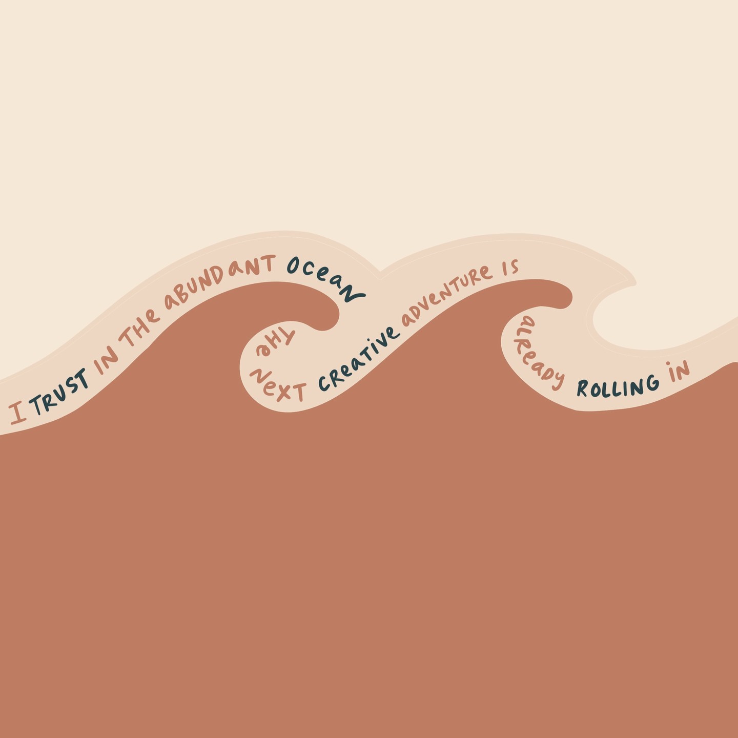 🌊 I trust in the abundant ocean - the next creative adventure is already rolling in.
I drew this as a reminder (to myself, and maybe you too?) that the work that’s meant for me will find its way.
In May, I’ve got space for a couple of new projects.
If you’ve got a story to tell,
a room to energise,
a message that needs to be seen and felt,
I’d love to bring it to life.
🎨 Strategic visuals
🖍️ Live visual storytelling at events
✨ Creative collaborations that move people
No pressure. No pitch. Just an open invitation.
Let the creative current carry you to me, if it’s time.
#visualstorytelling #illustration #graphicrecording #creativityinflow #liveillustration