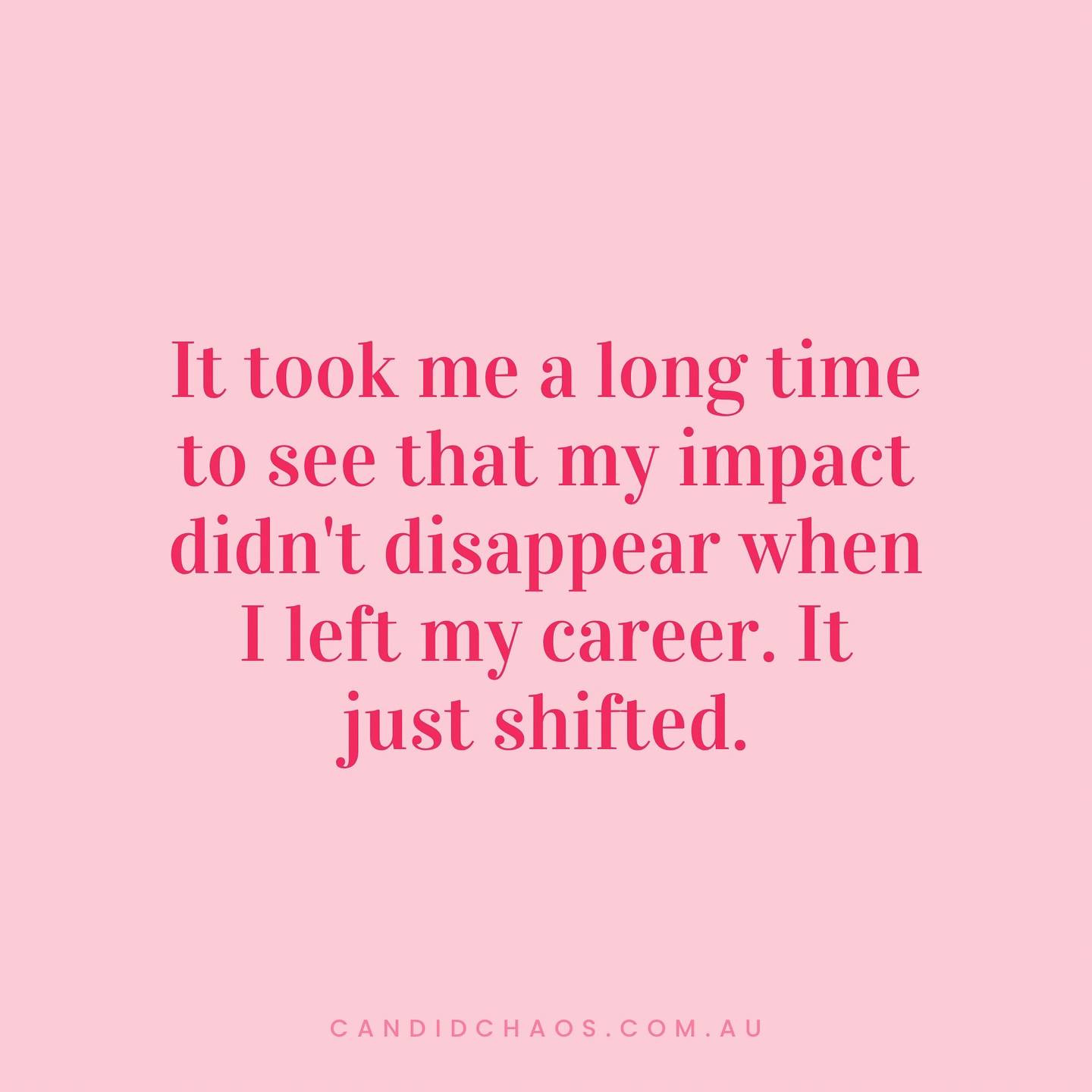 Walking Away: Choosing Motherhood Over a Career I Loved - read the blog now: candidchaos.com.au
#motherhood #career